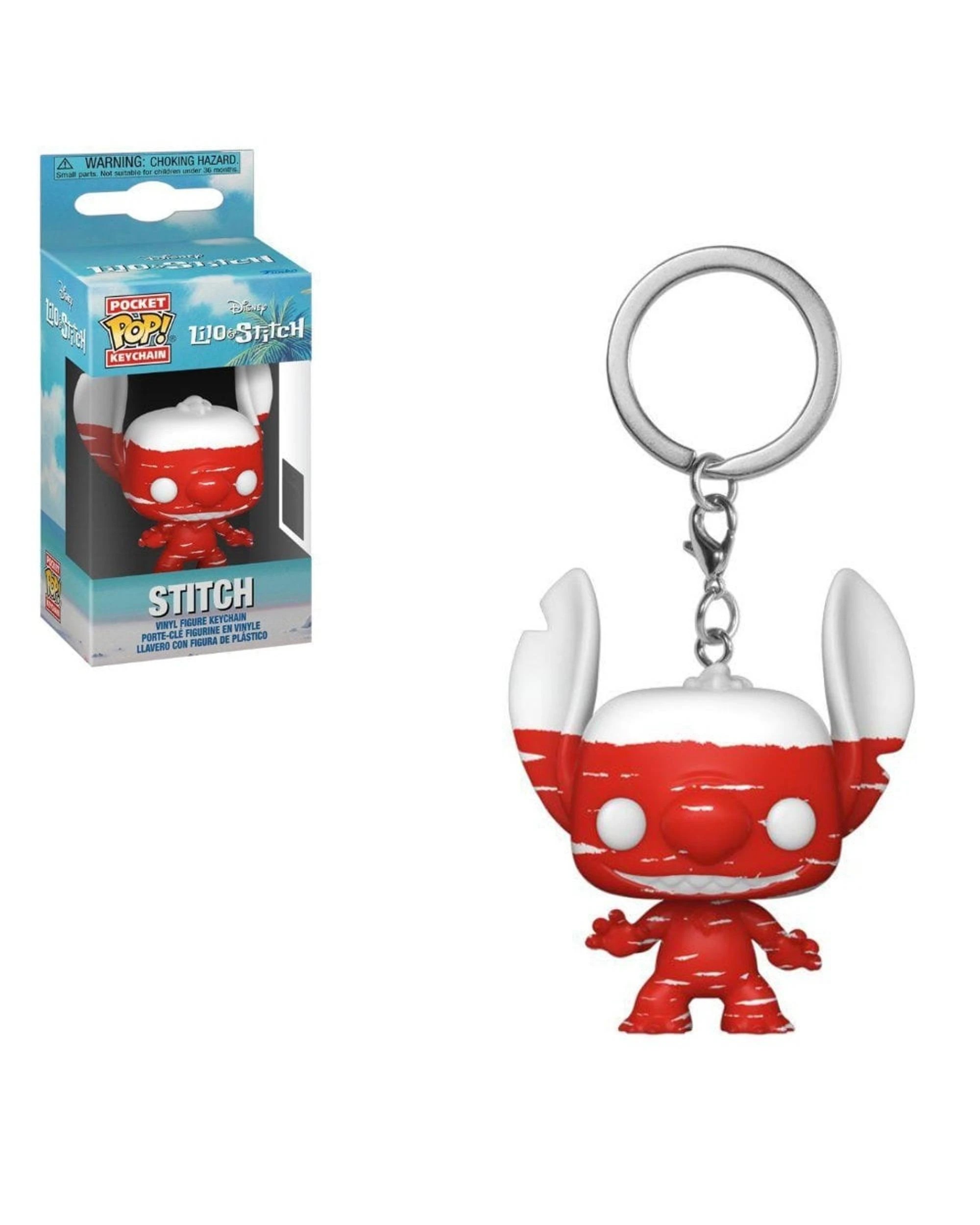 1 Disney Lilo and Stitch Stitch Badness Level Funko POP! Keychain, 1 of 3