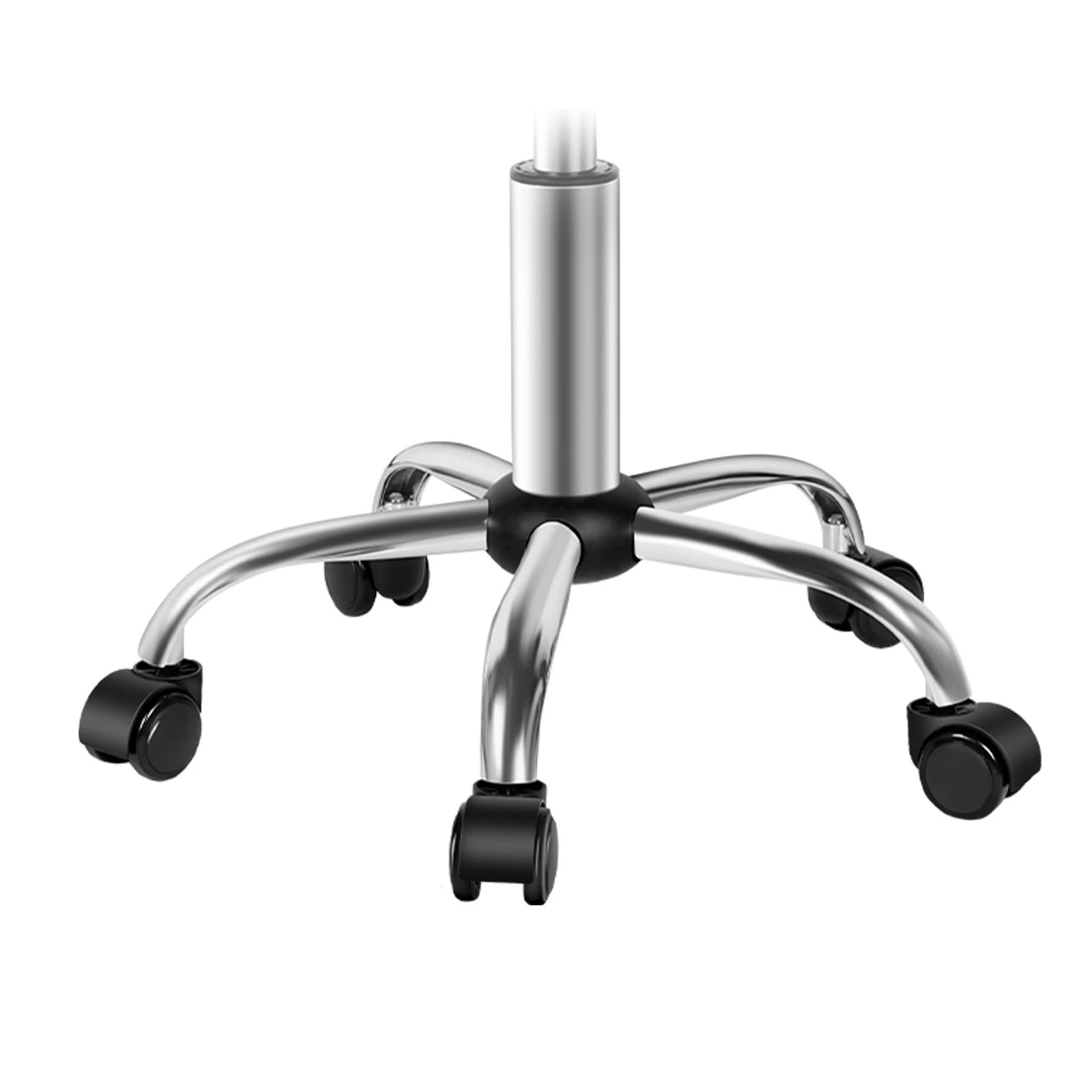 4 Alfordson 2x Salon Stool Backrest Swivel Barber Hair Dress Chair Lina - Black, 4 of 10