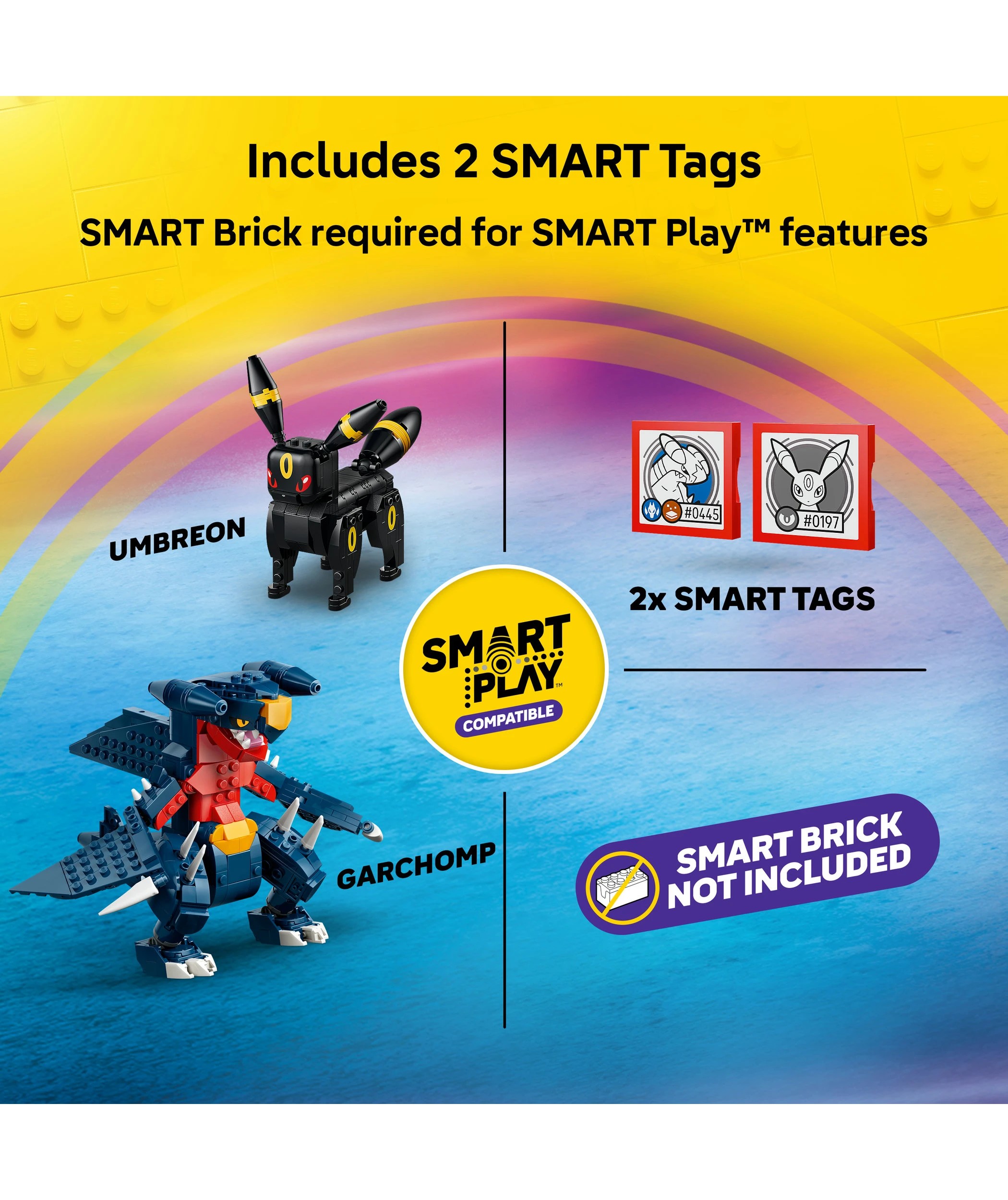 6 LEGO Pokemon SMART Play: Umbreon vs. Garchomp Championship Battle 72165, 6 of 11