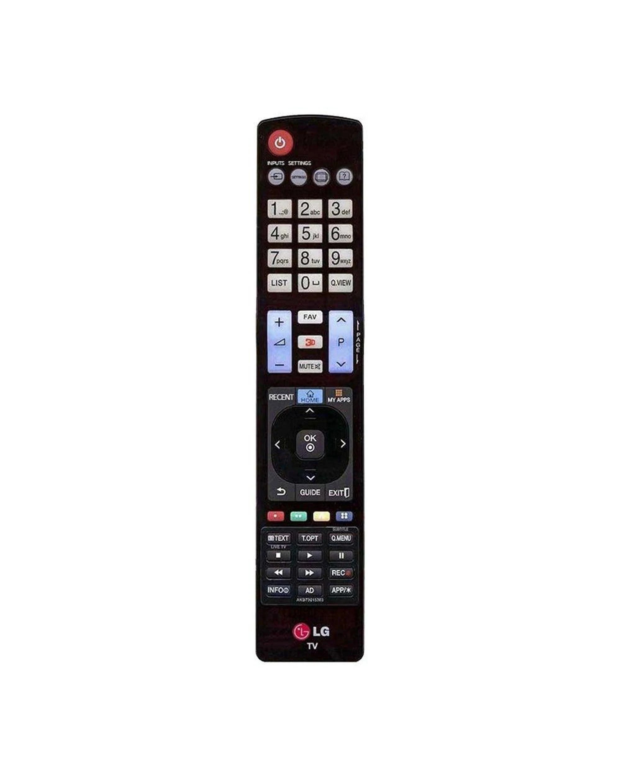 1 LG AN-CR500 Standard Remote Controller - Black, 1 of 2
