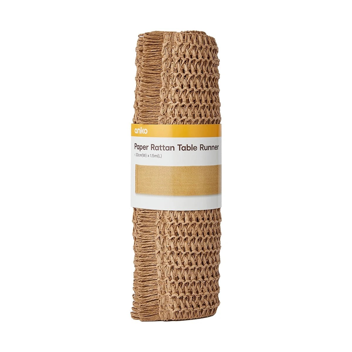5 Paper Rattan Look Table Runner, 5 of 5