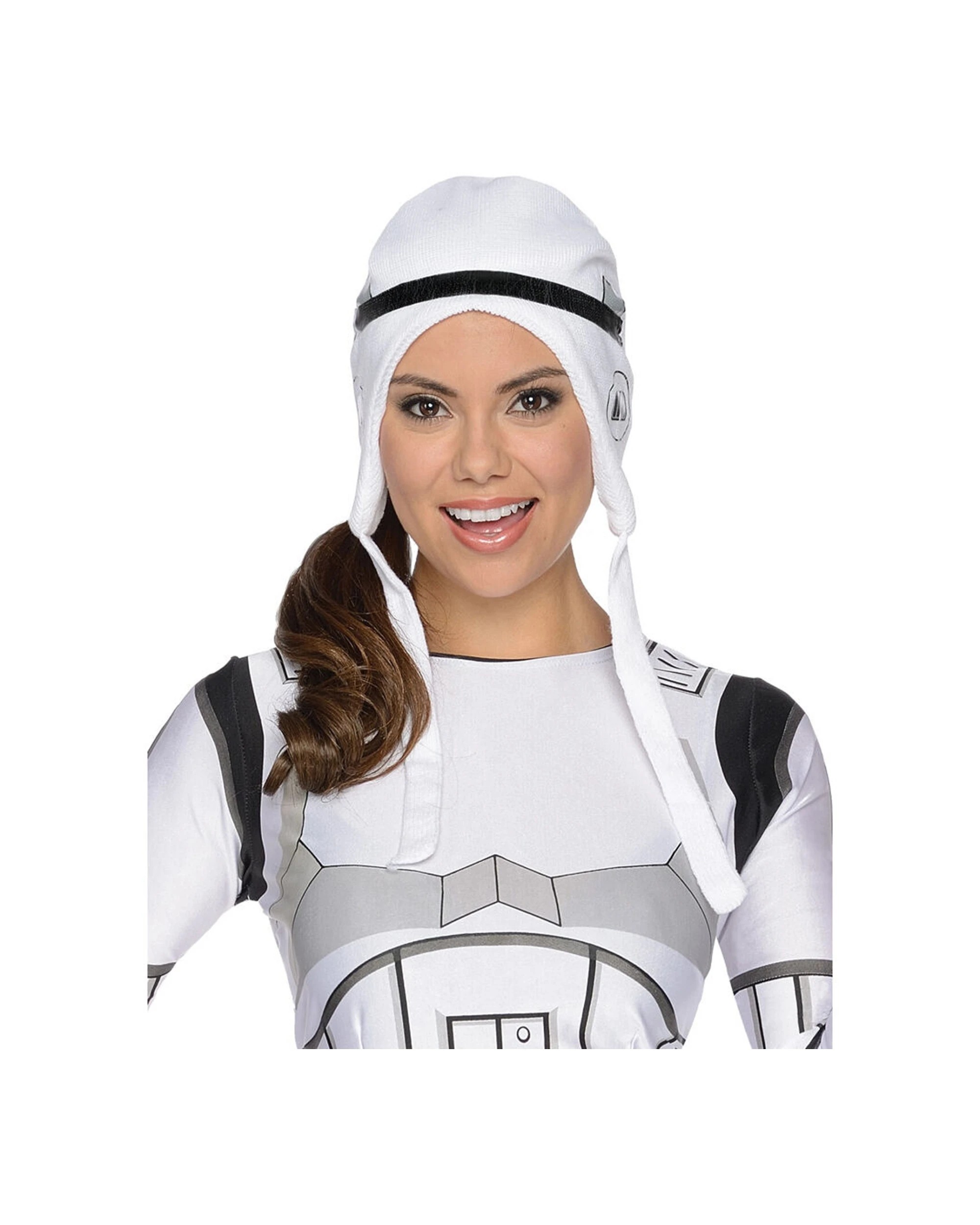 2 Star Wars Stormtrooper Female Womens Dress Up Costume Size XS - White, 2 of 4