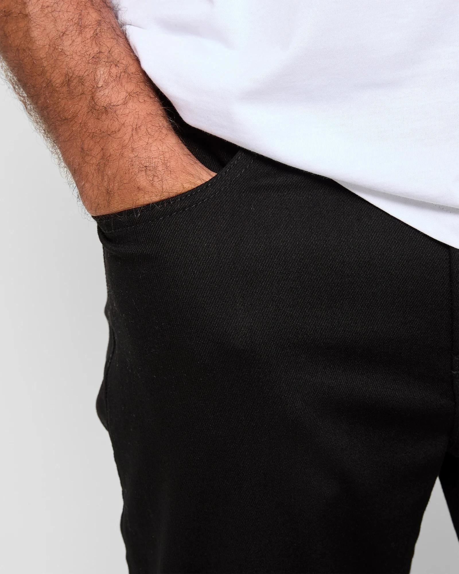 5 Target Denim Tapered Denim Jeans STAY BLACK, 5 of 5