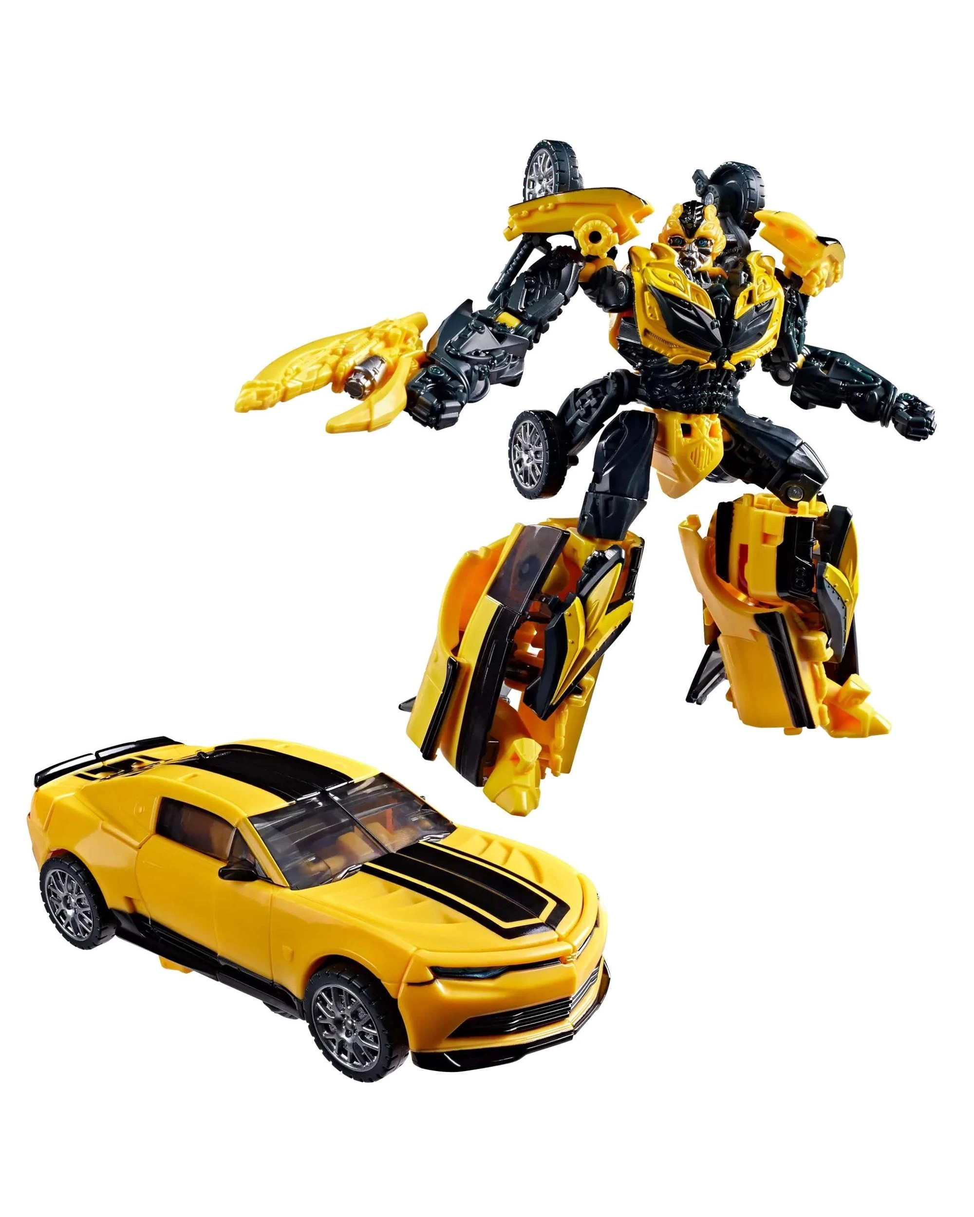 4 Transformers Studio Series Transformers: Age of Extinction Deluxe Class Bumblebee, 4 of 5