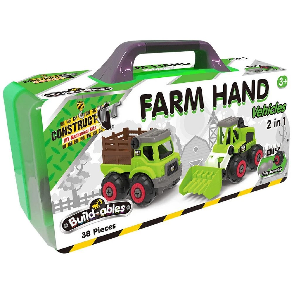 1 Construct It Build-ables 2-in-1 Farm Hand Set, 1 of 6