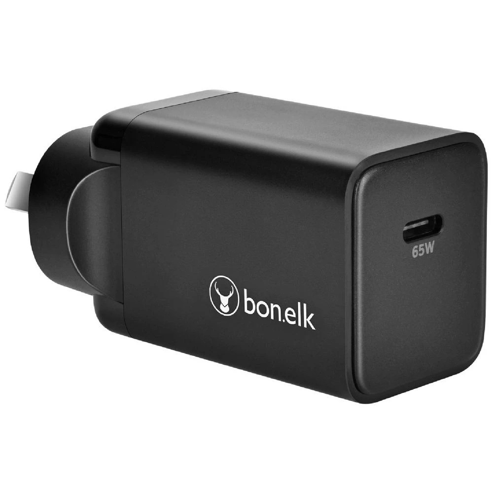 1 Bonelk Wall Charger USB-C 65w Black, 1 of 7