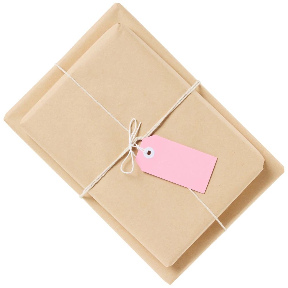3 Otto Shipping Tag Pink 24 Pack, 3 of 3