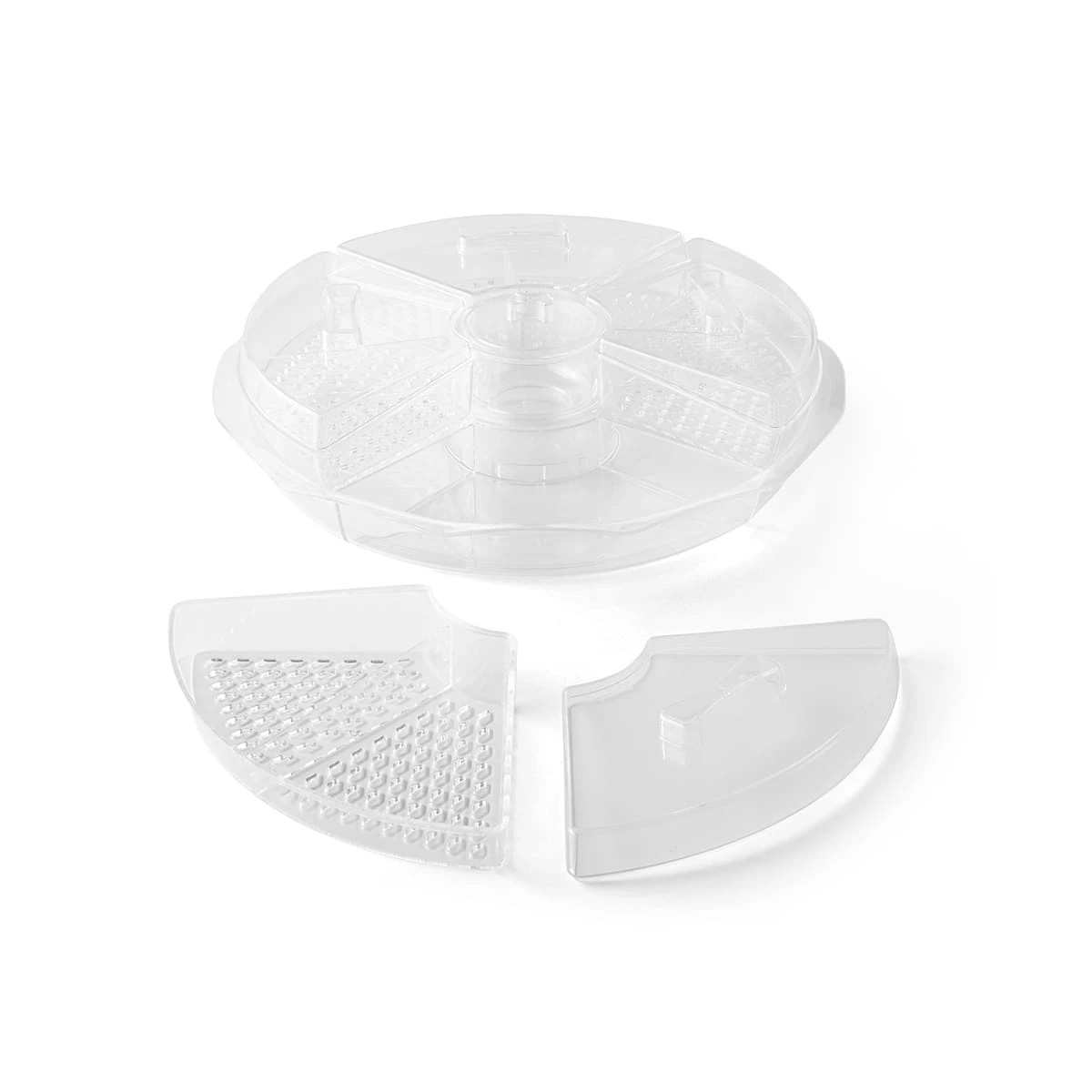 4 Serving Platter with Ice Tray, 4 of 10