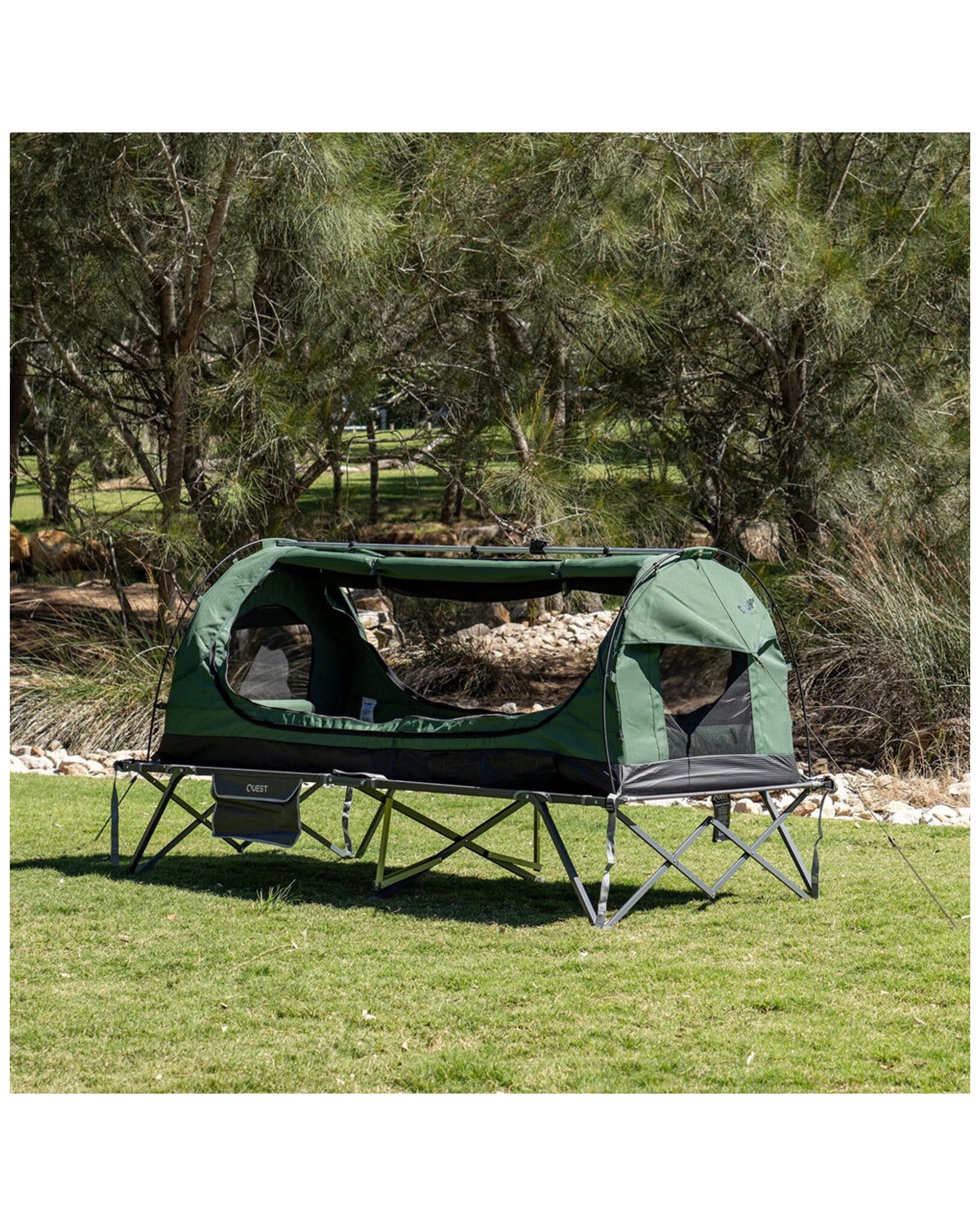 5 Quest Crossbow 1 Swag Portable Camping Bed Stretcher 200kg - Plain, 5 of 7