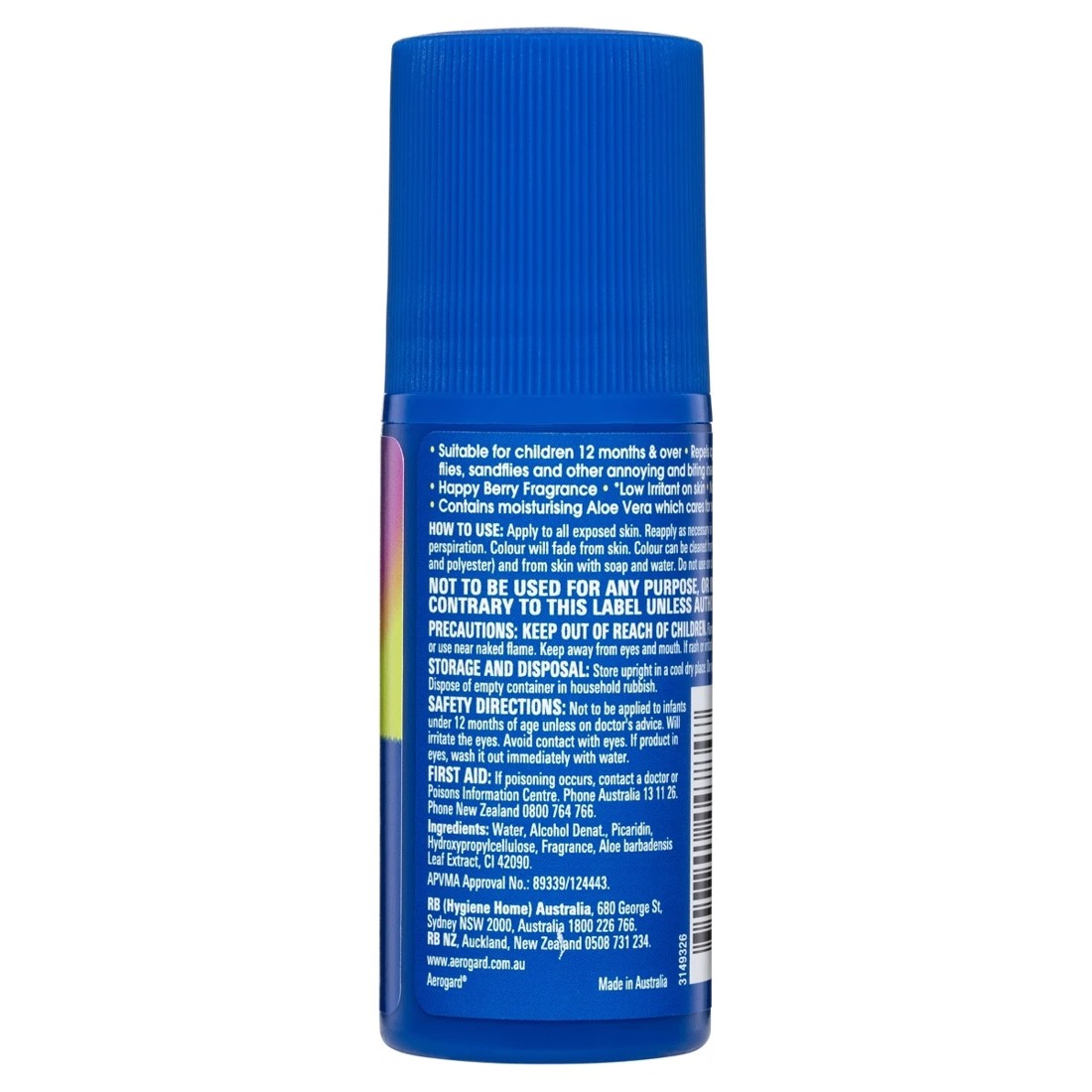 2 Aerogard Kids Insect Repellent Roll-On 50ml, 2 of 9