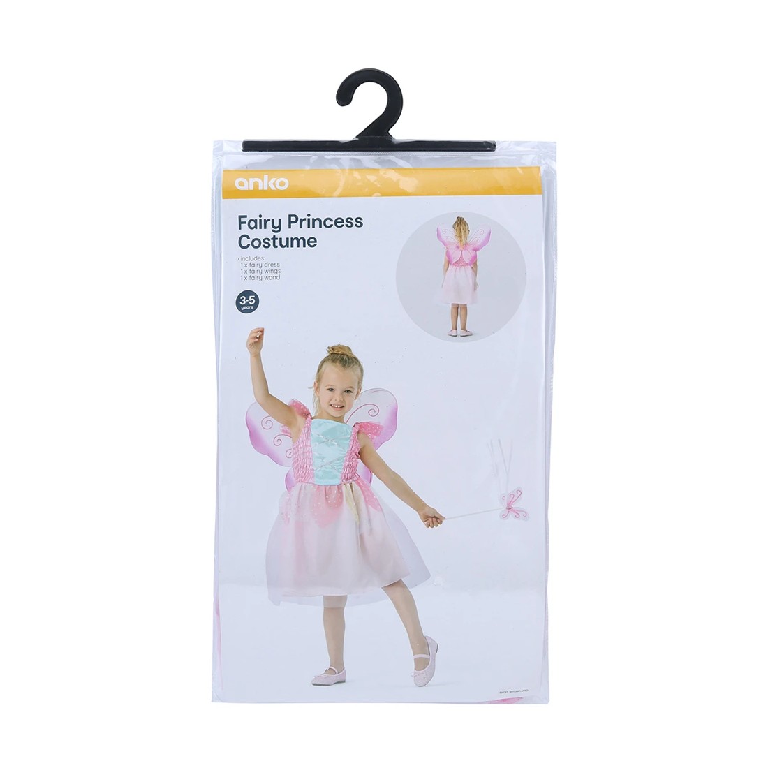 3 Fairy Princess Costume - Ages 3-5, 3 of 3