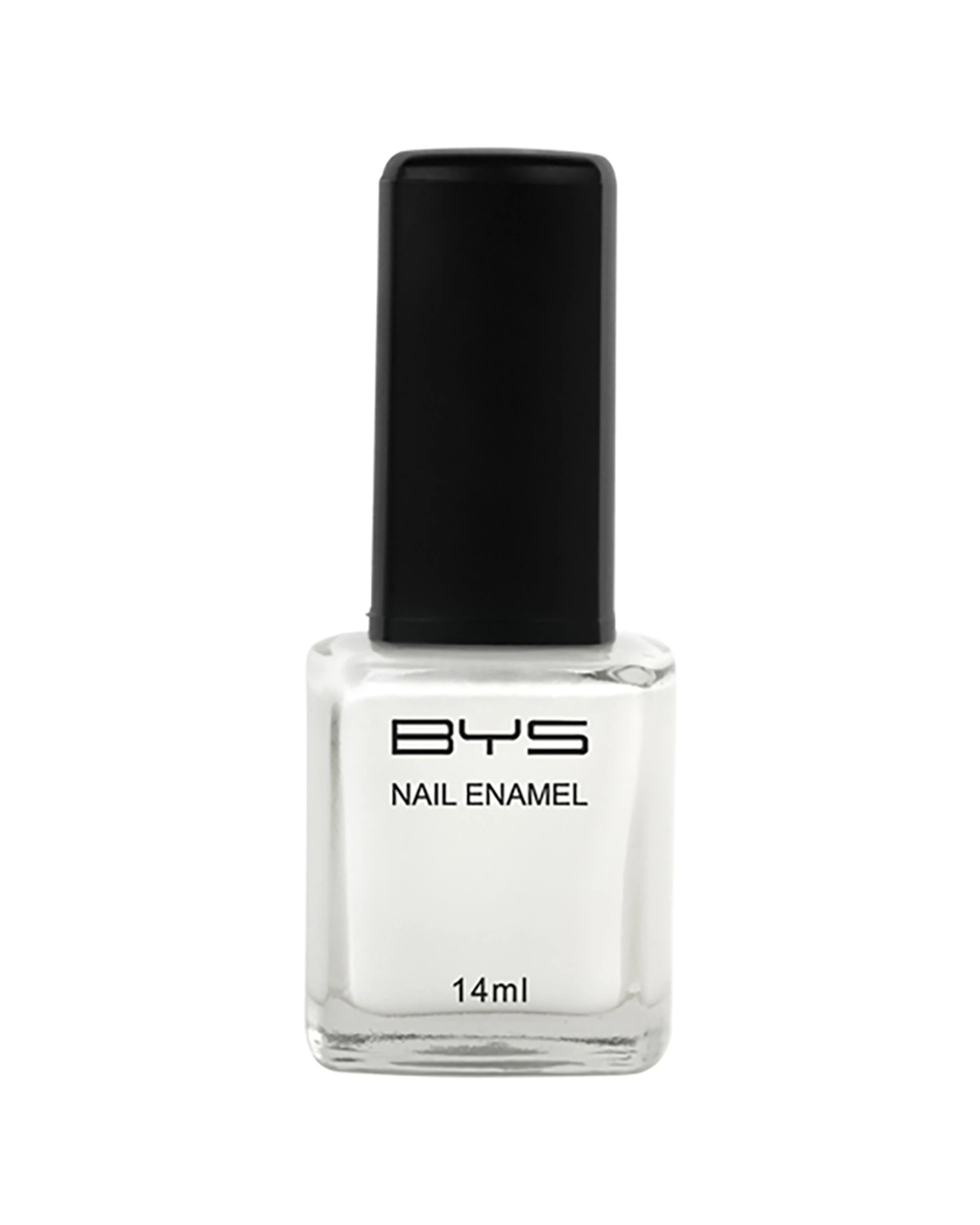 2 BYS 2PK BYS French Nail Polish Long Wearing Chip Resistant 14ml - White, 2 of 2