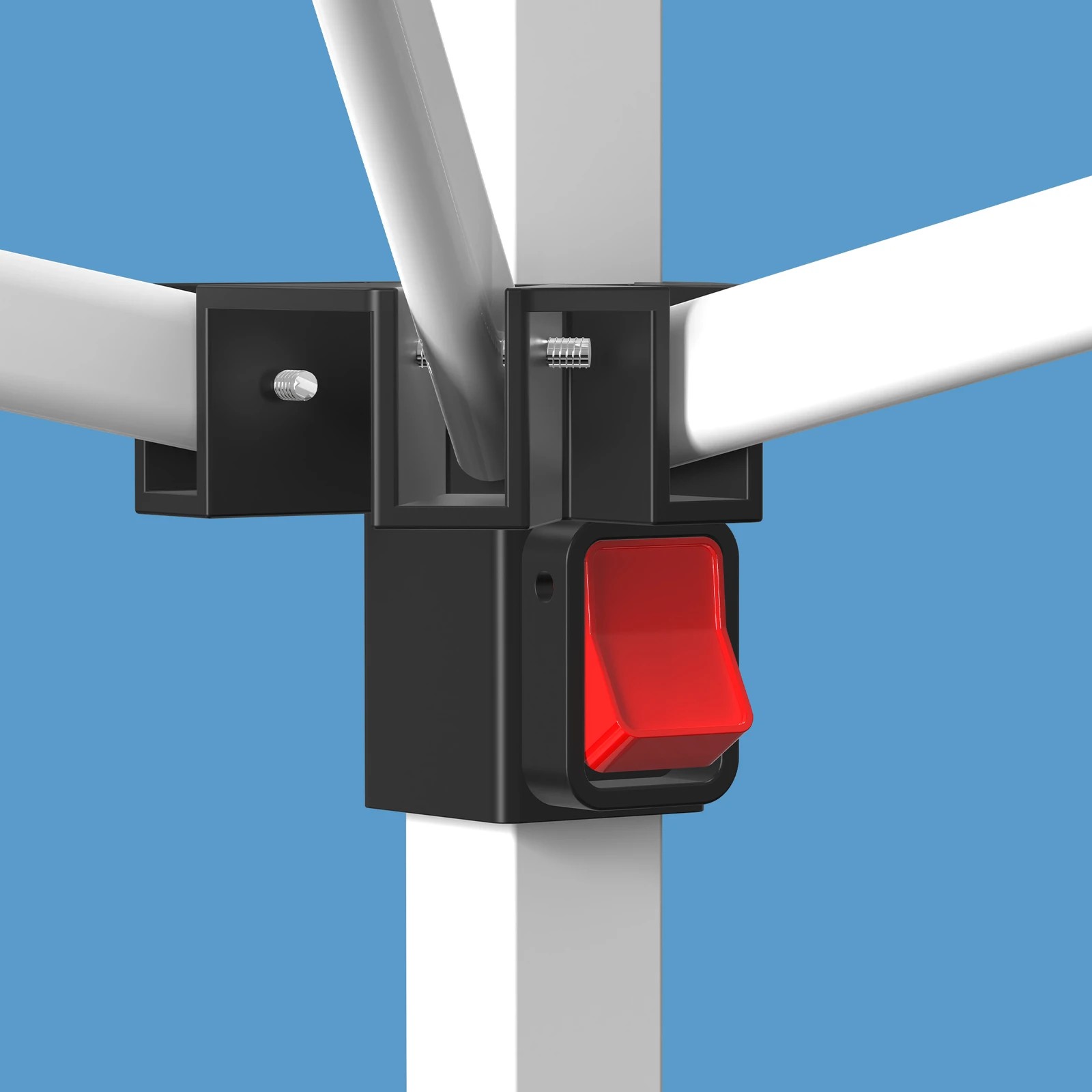 6 Alfordson Pop Up Marquee Outdoor Tent Mesh Wall 3x6m Gazebo - Grey, 6 of 10