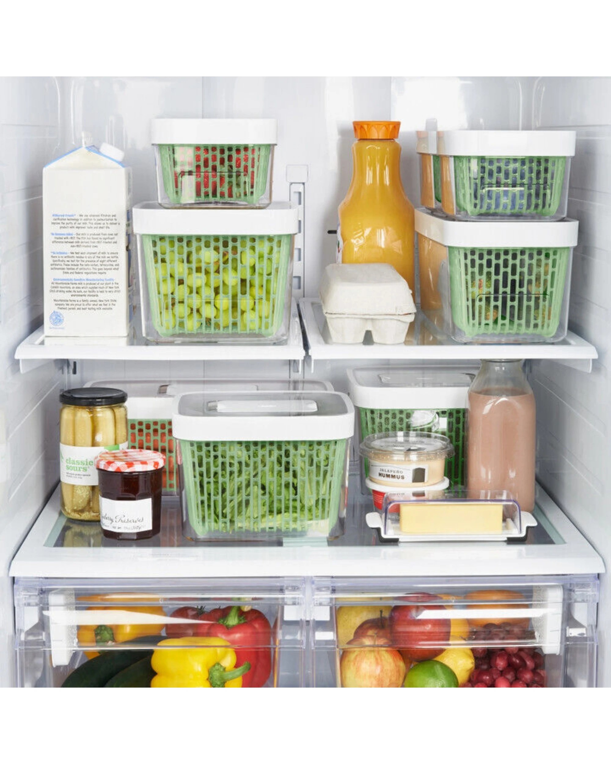 OXO GreenSaver Produce Keeper - 4.7 Litre - Clear - Kmart