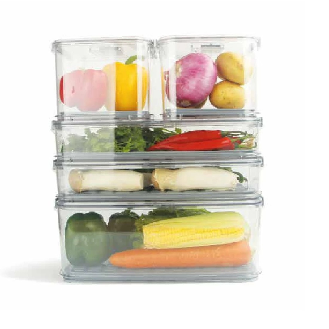 2 5 Piece Fridge Storage Set, 2 of 10