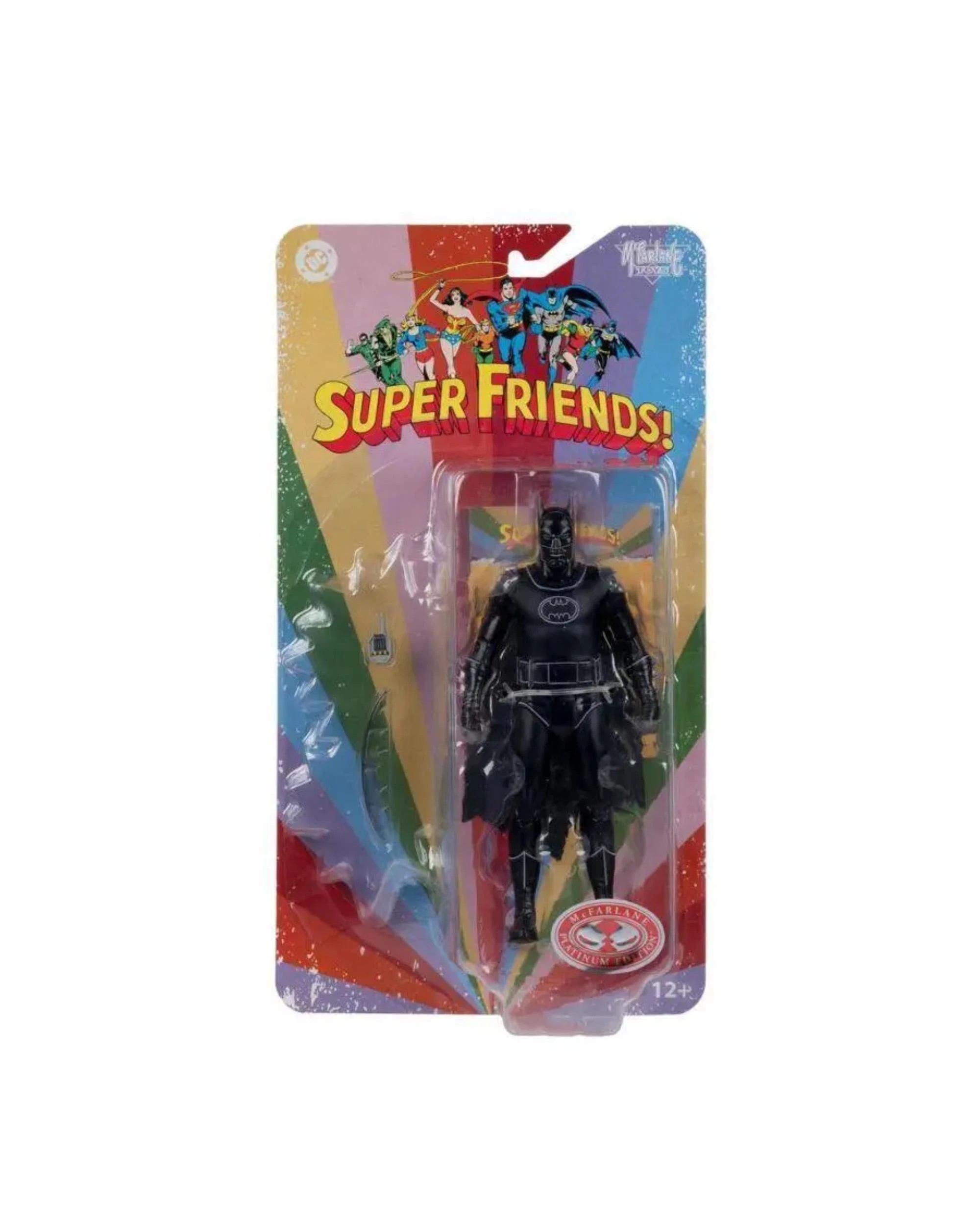 6 DC Comics Retro Super Friends Batman Phantom Zone Red Platinum Edition 6 inch Action Figure, 6 of 7