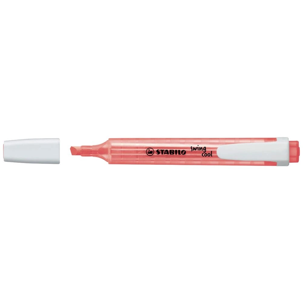 1 Stabilo Swing Cool Highlighter Red, 1 of 3