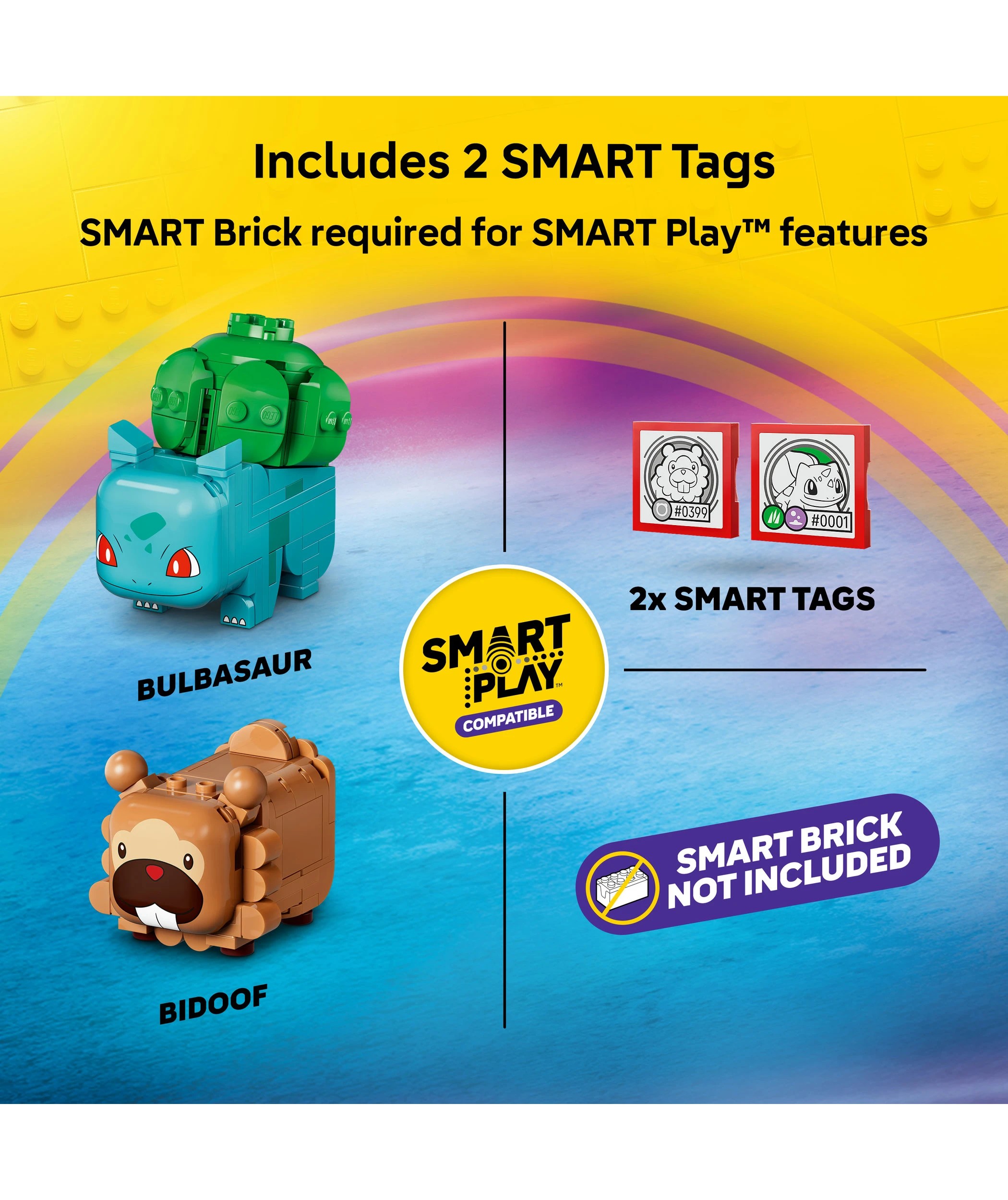 6 LEGO Pokemon SMART Play: Berry Bash with Bulbasaur and Bidoof 72155, 6 of 11