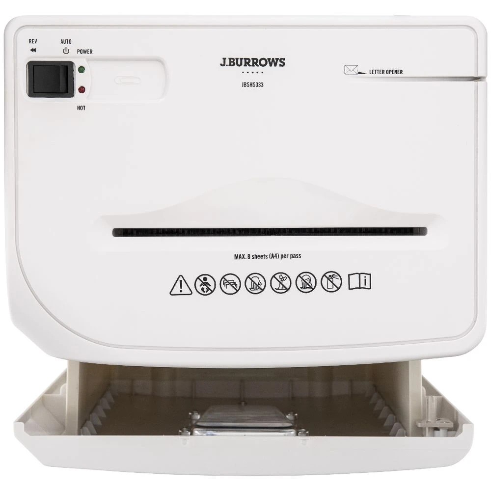 4 J.Burrows Micro Cut Shredder White S333, 4 of 10
