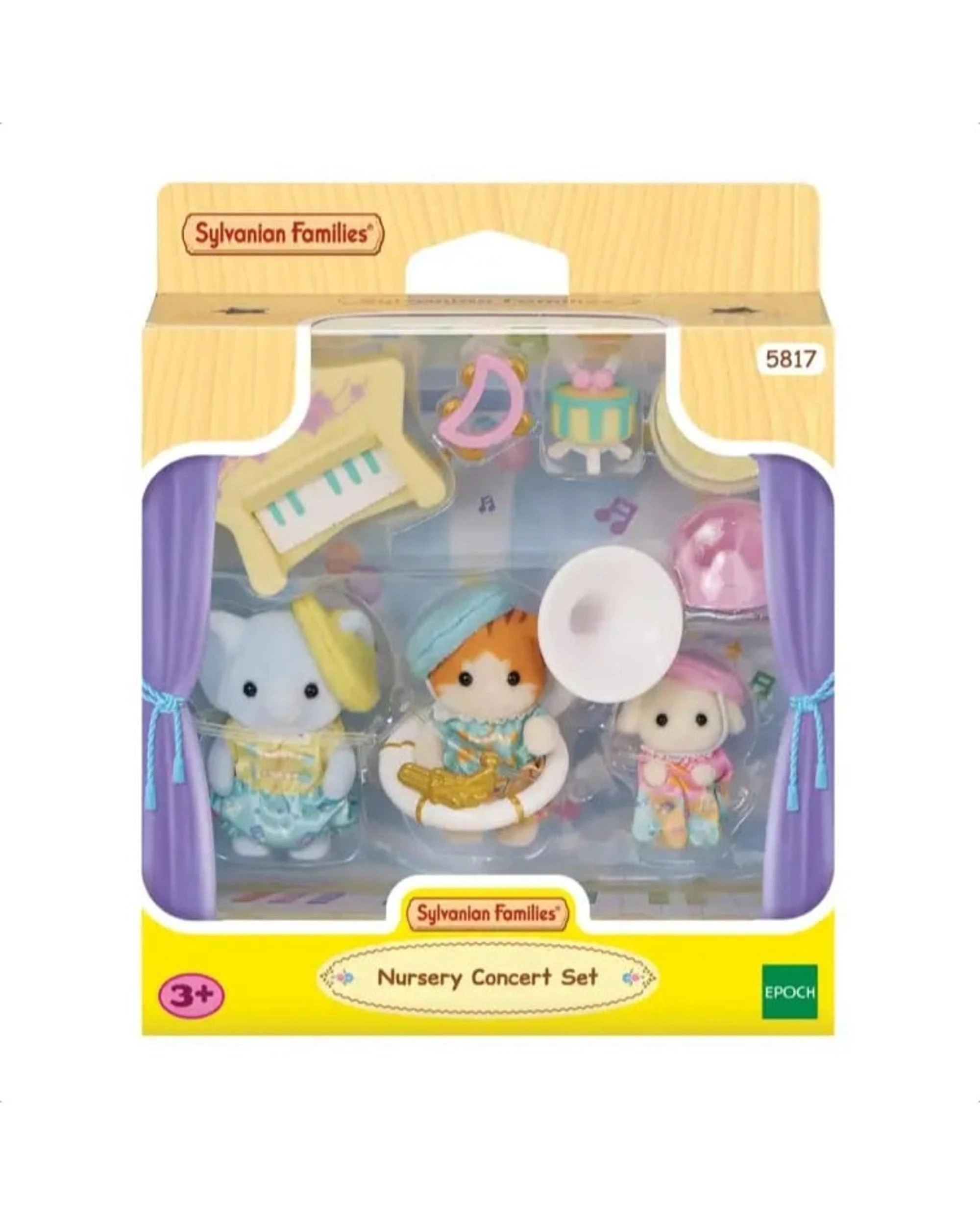 1 Sylvanian Families Nursery Concert Set - 5817, 1 of 4