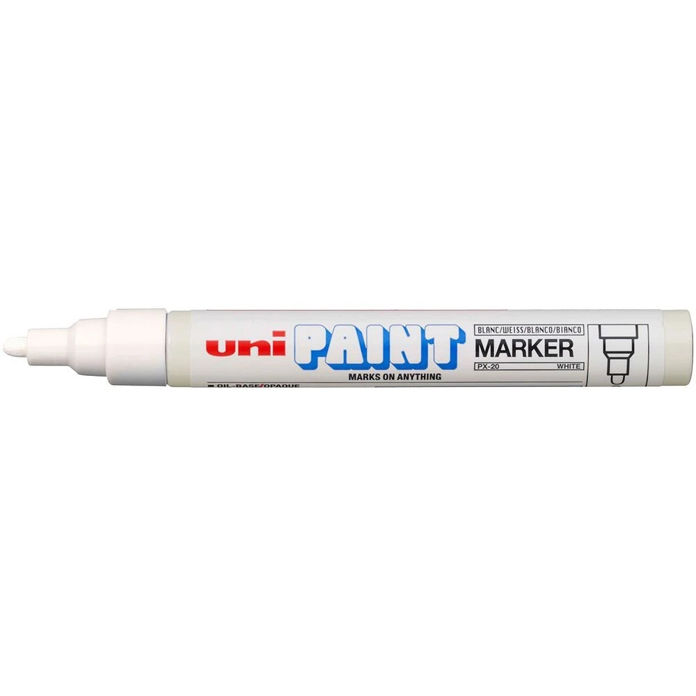 1 Uni PX-20 Paint Marker White, 1 of 2