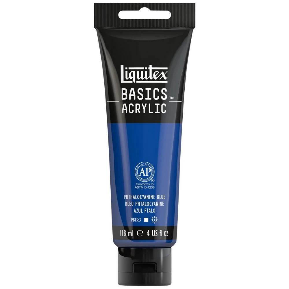 1 Liquitex Basics 118mL Paint Phthalo Blue, 1 of 5