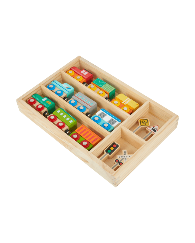 14 Piece Trains Gift 