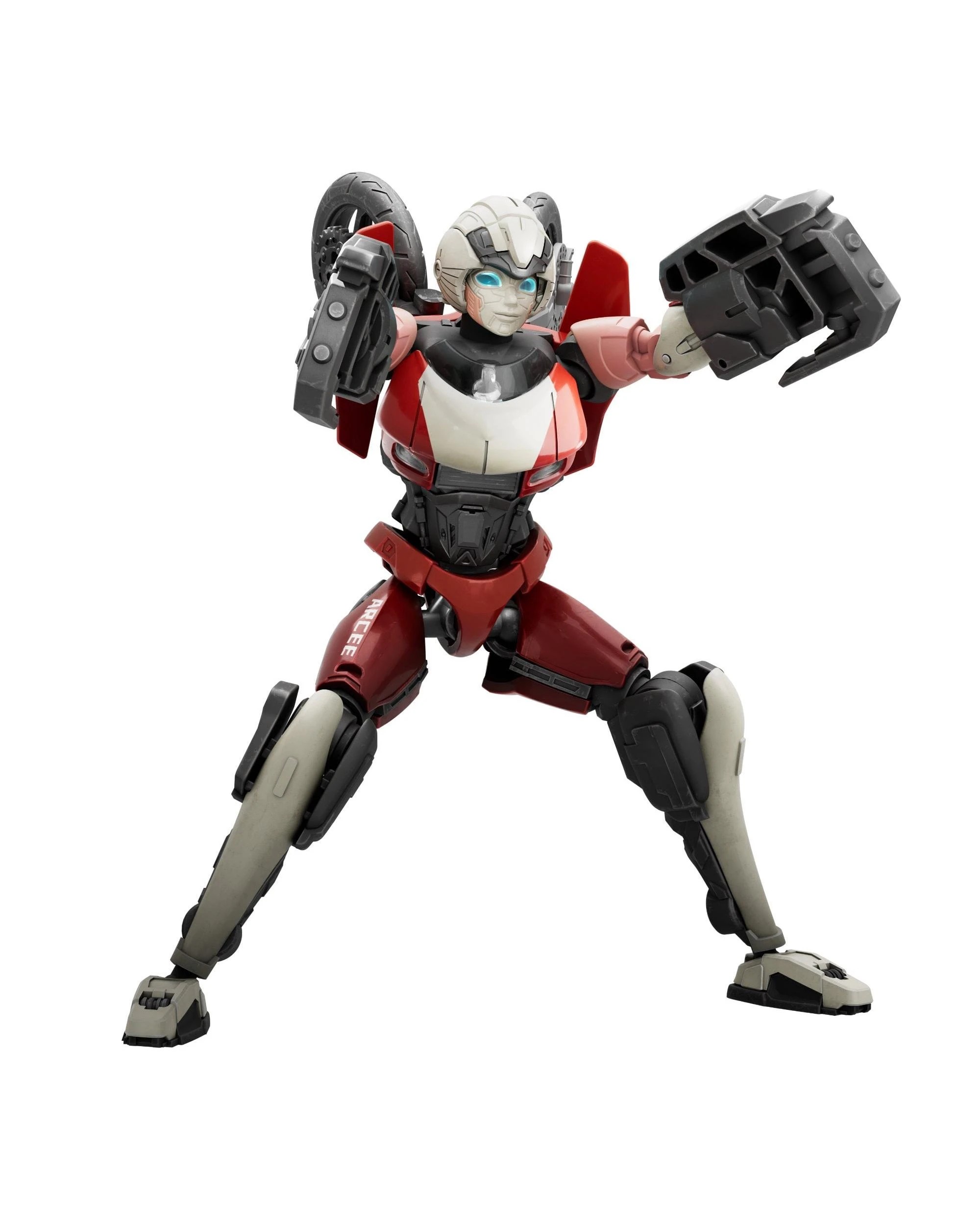 3 Blokees Transformers Classic Class 07 Arcee Model Kit, 3 of 10