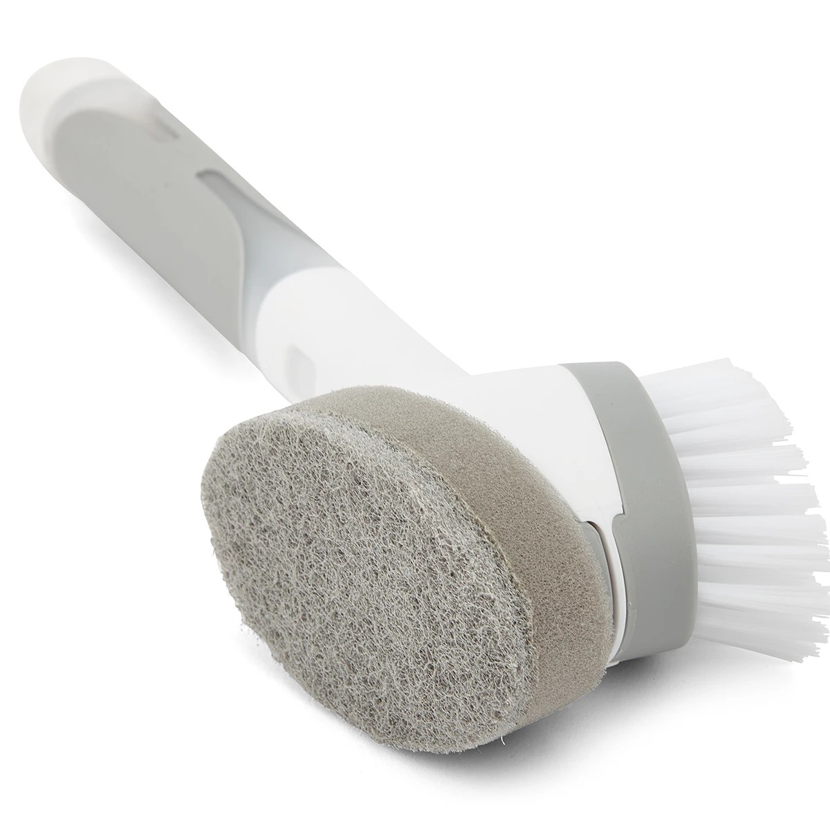 4 2-in-1 Dish Brush - White and Grey, 4 of 10