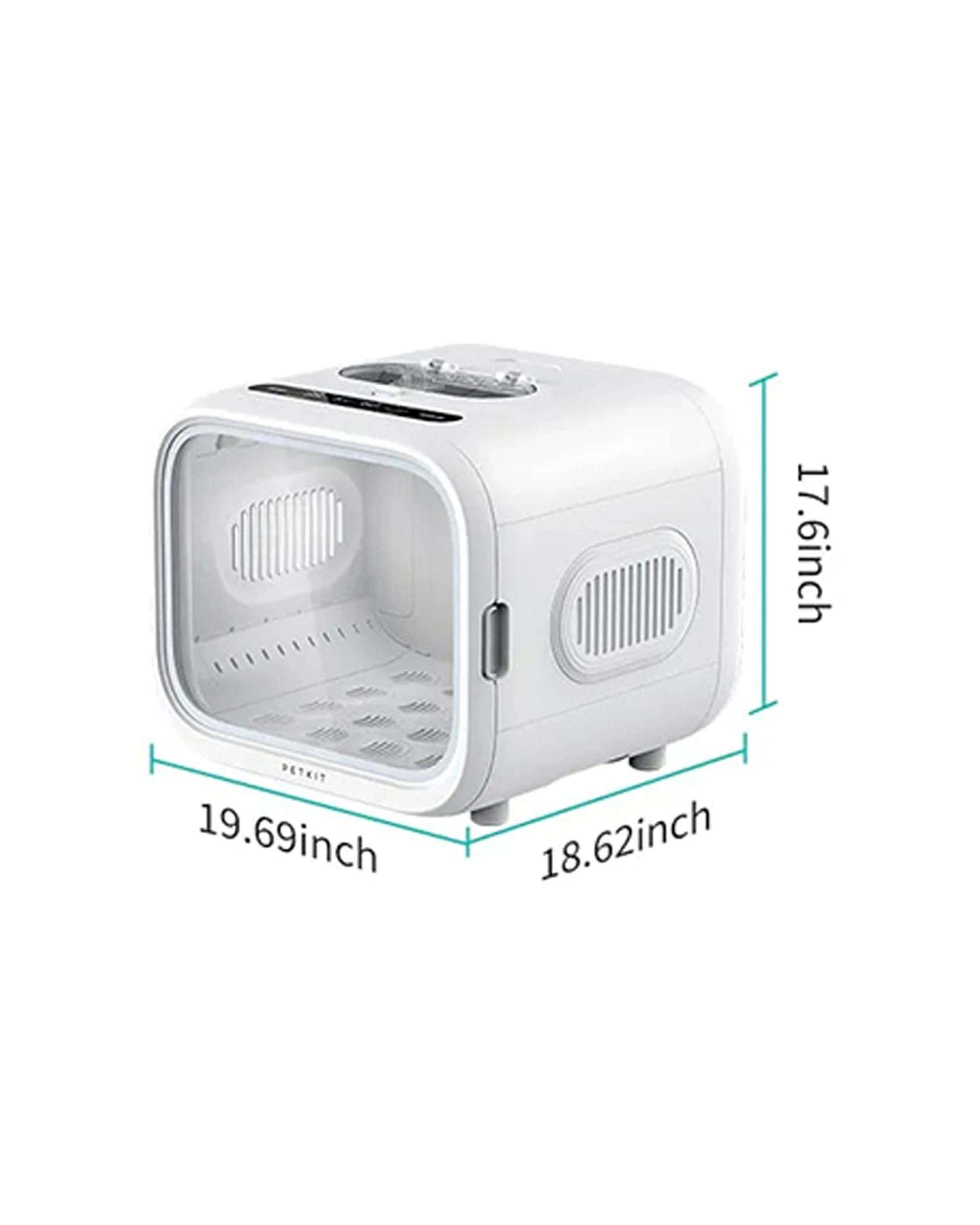 2 Petkit Airsalon Smart Pet Dryer Box 60L App Control Cats And Small Dogs - White, 2 of 5