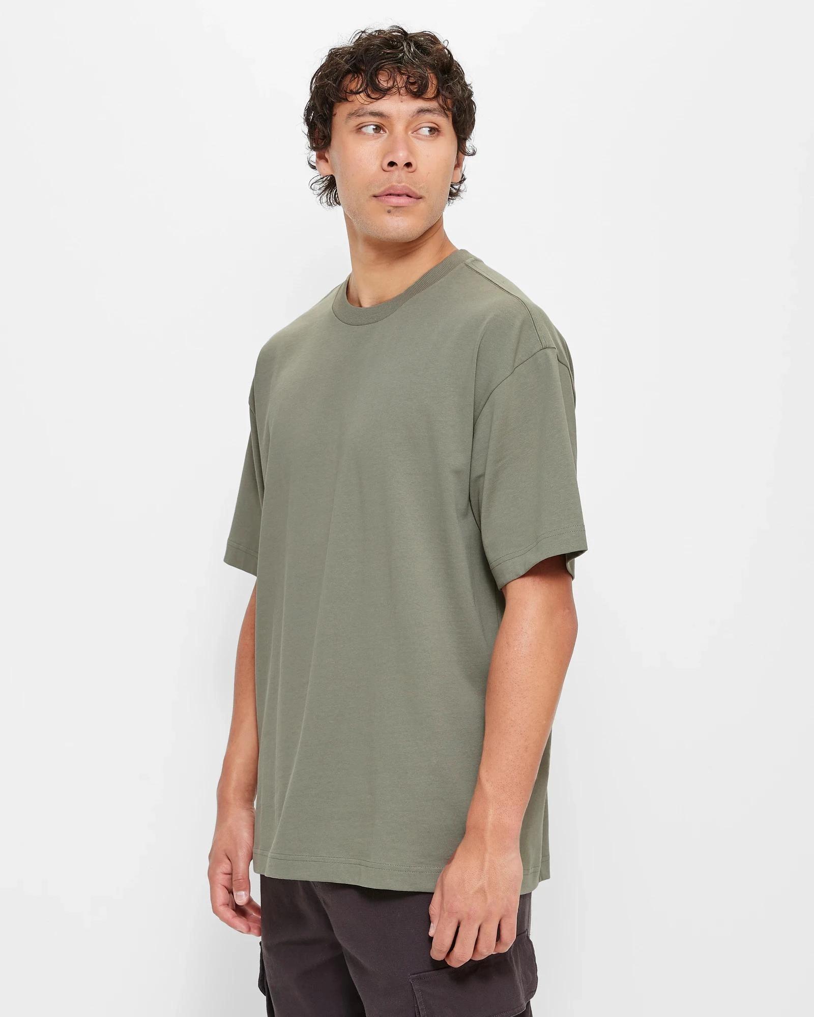 3 Commons Heavy Oversized T-Shirt SEA SPRAY, 3 of 5