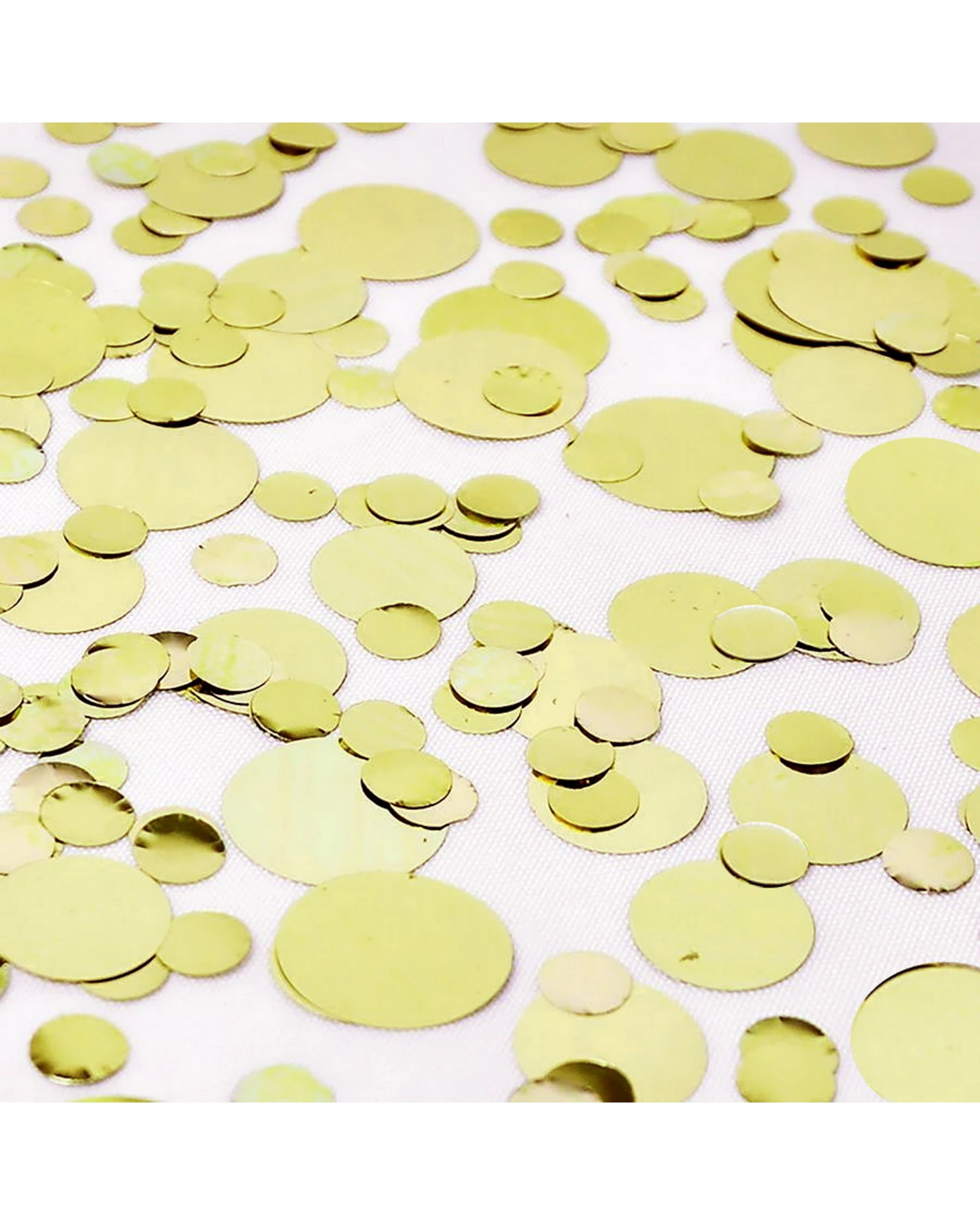2 Party Maker Assorted Confetti Circles - Gold, 2 of 3