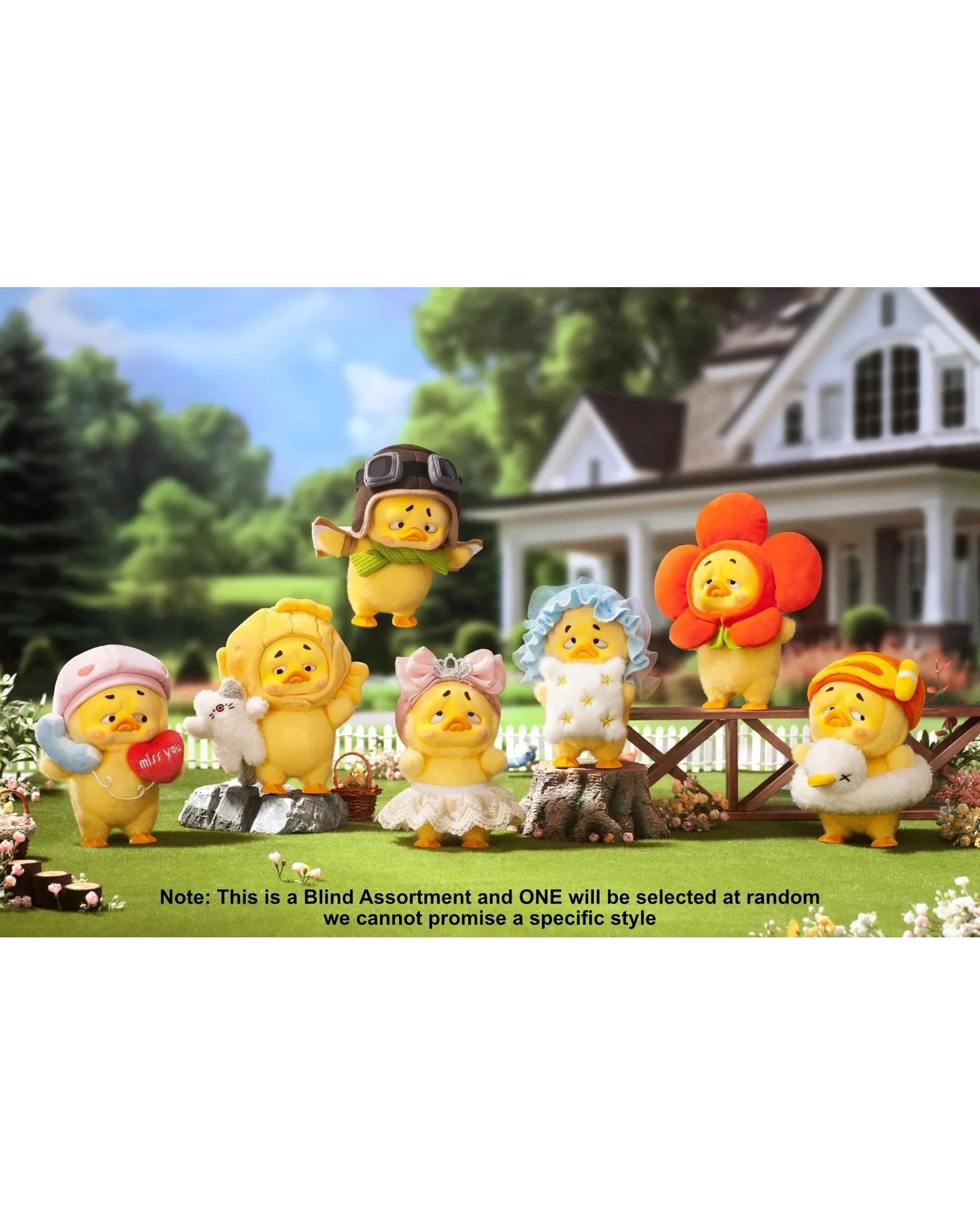 3 UPSETDUCK Act Cute Duck SJD Plush Blind Box, 3 of 10
