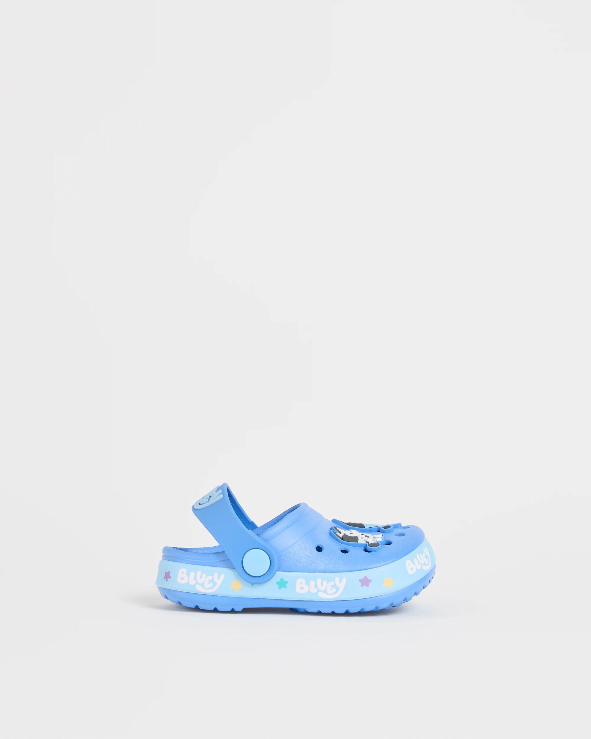 1 Target Baby Bluey First Walker Clog BLUE, 1 of 3