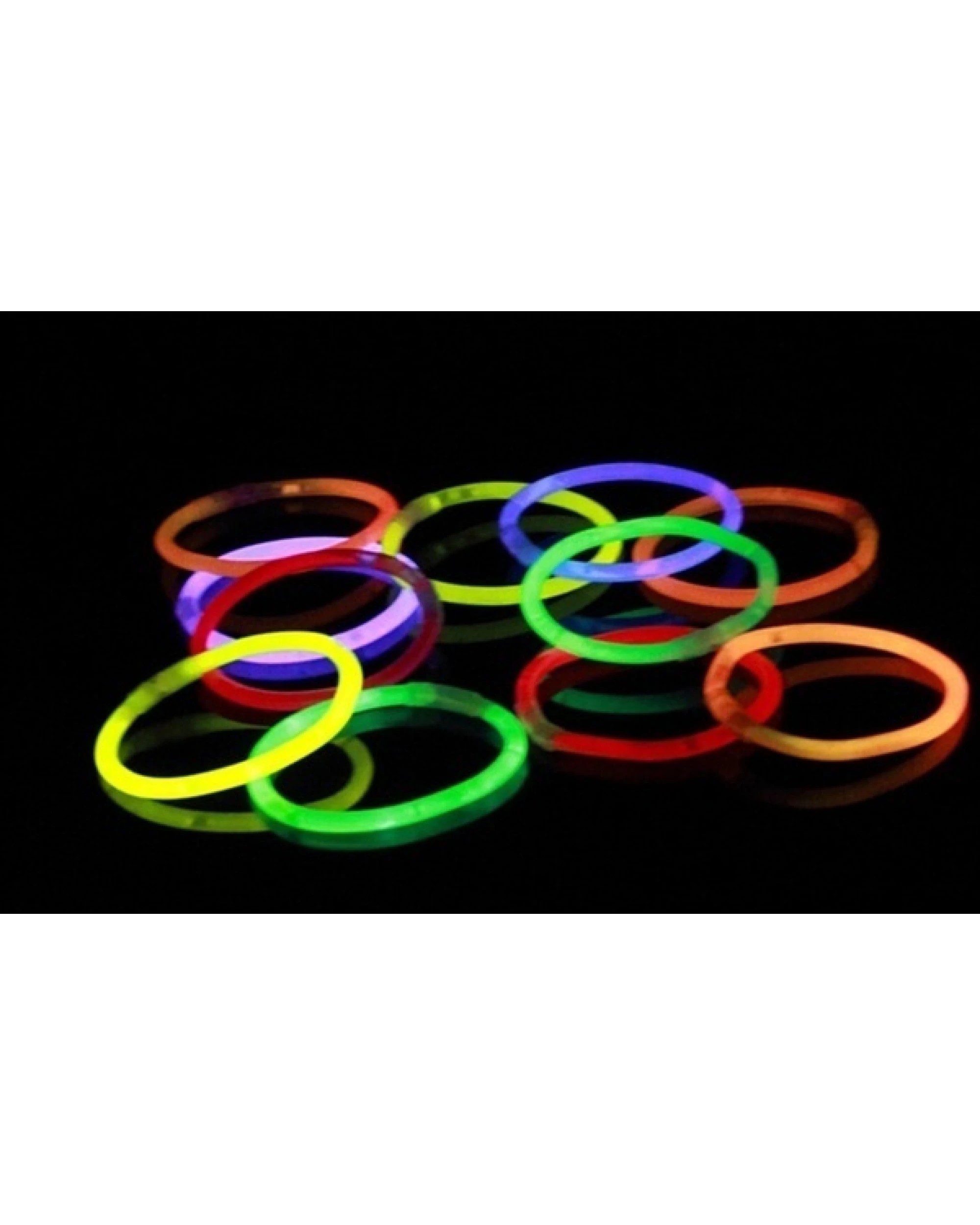 7 BR Toys Glow in the Dark Bracelets - Pack of 15 Party Light Accessories, 7 of 7