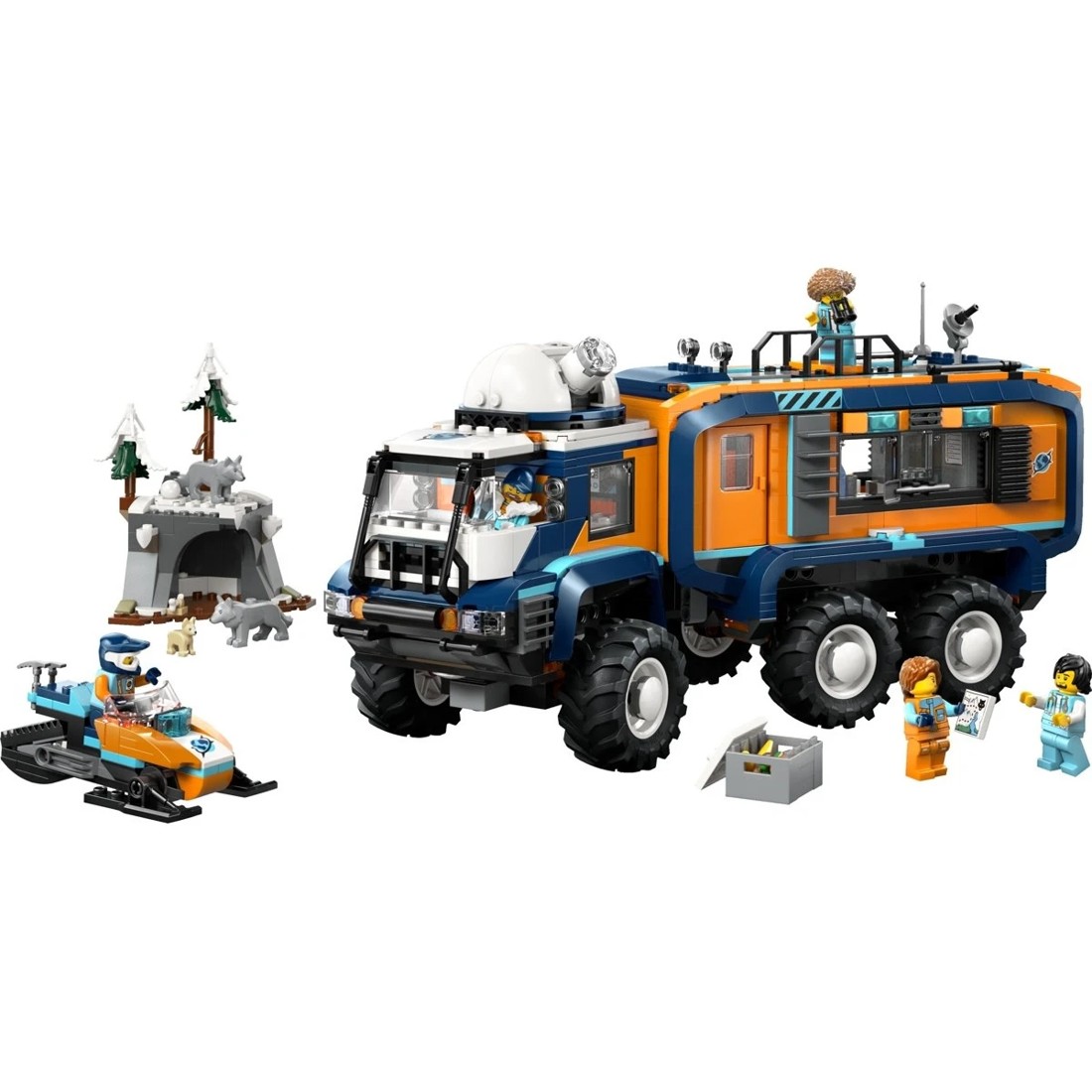 3 LEGO City Arctic Explorer Science Lab Truck 60471, 3 of 10