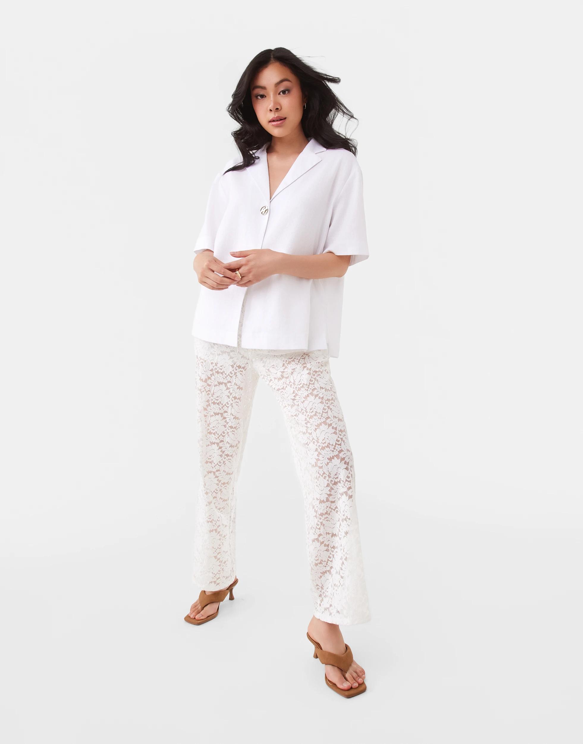 2 Lace Pants Cld White, 2 of 10