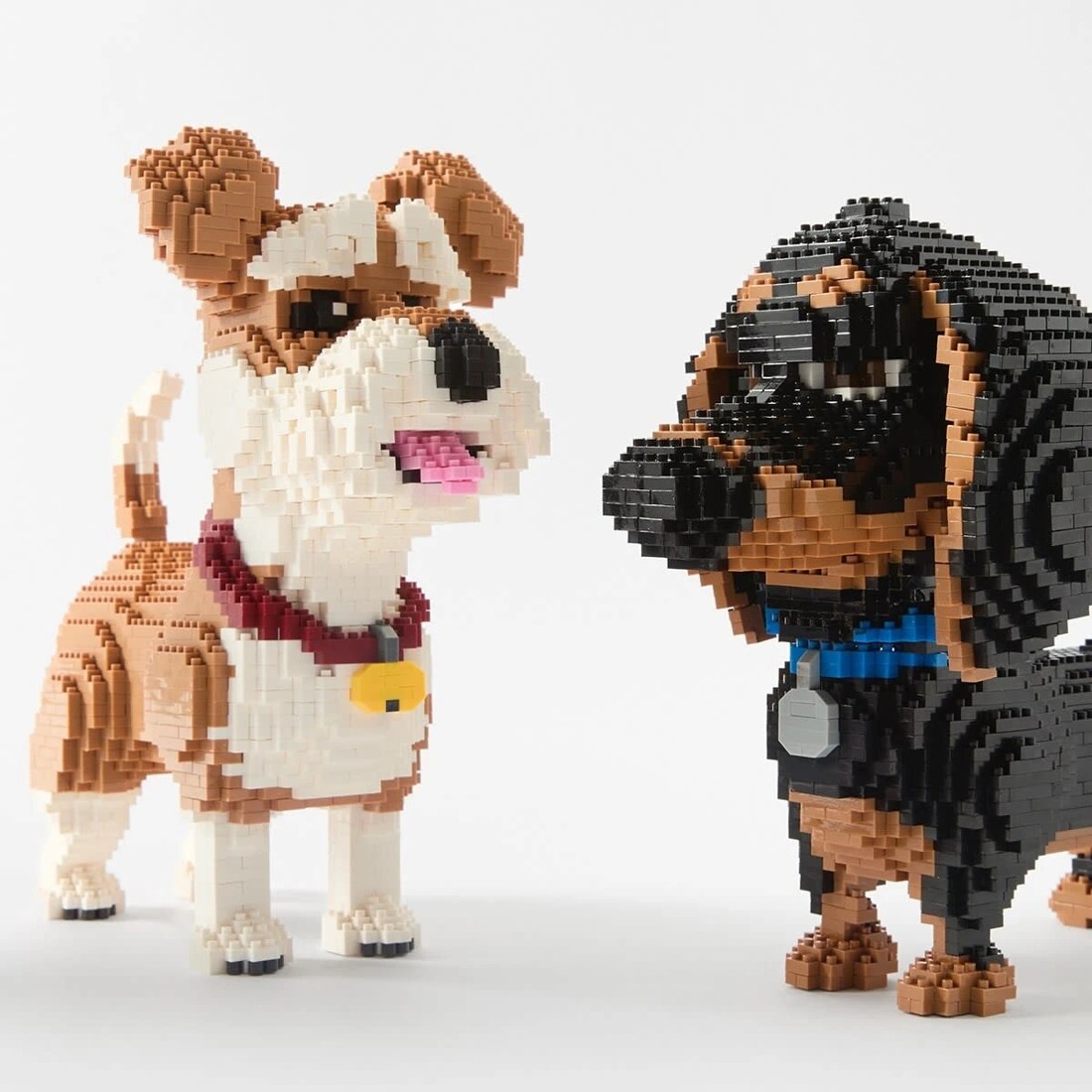 6 1937 Piece Mini Blocks Animal Series: Jack Russell Terrier, 6 of 6