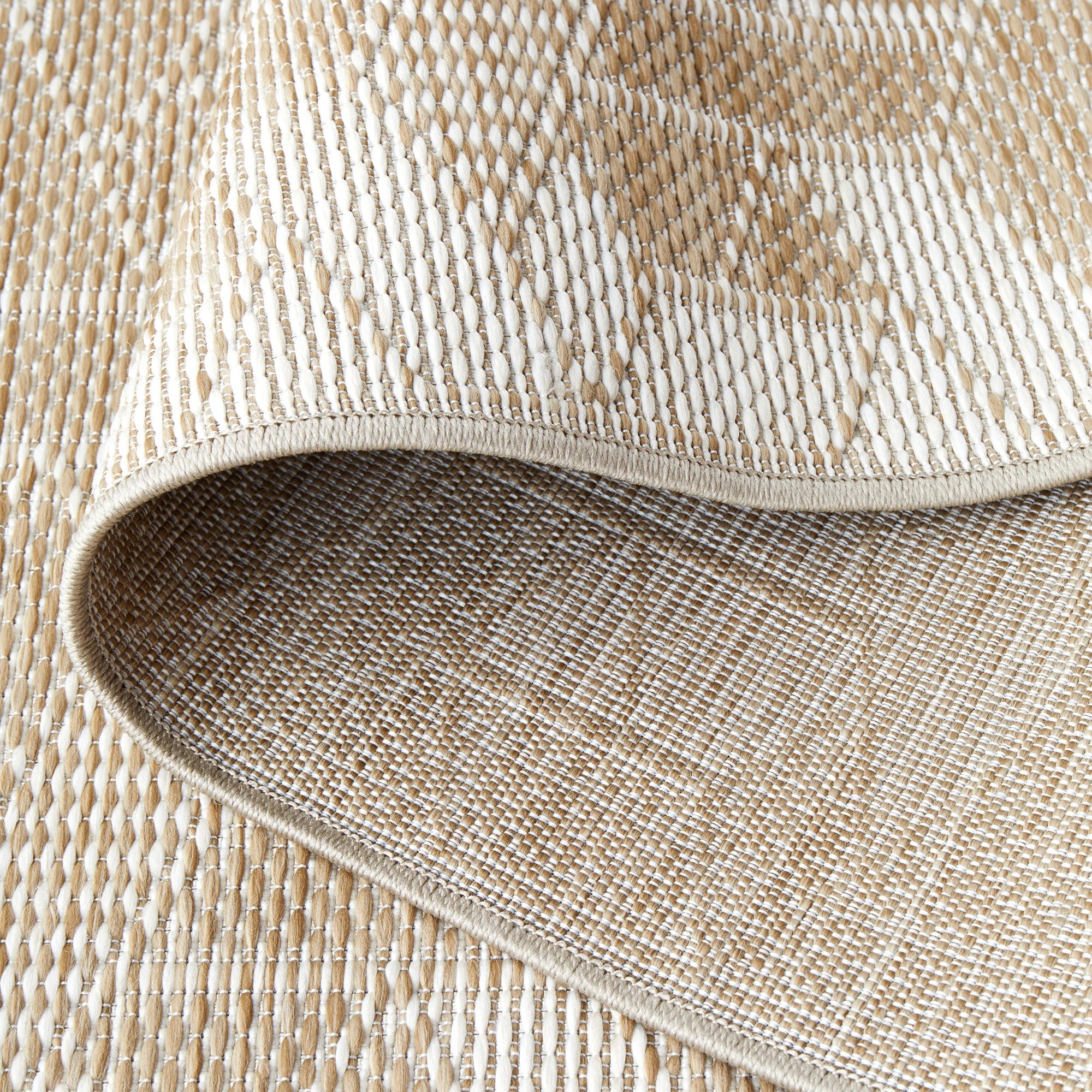 6 Common Ground Rugs Palmline Kudo 290x200cm - Large Outdoor Rug - Beige, 6 of 7