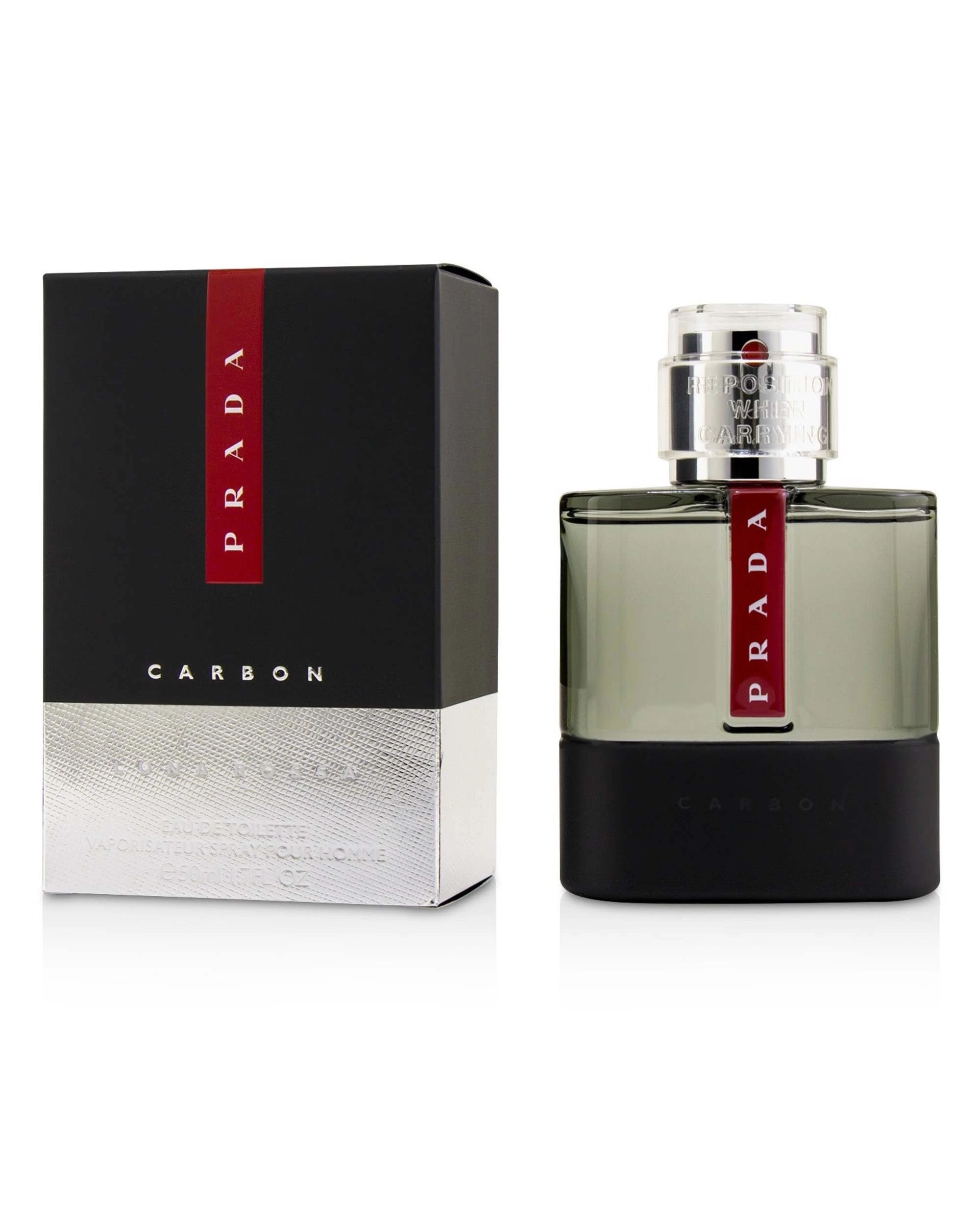 1 Prada Luna Rossa Carbon Eau De Toilette Spray 50ml/1.7oz, 1 of 4