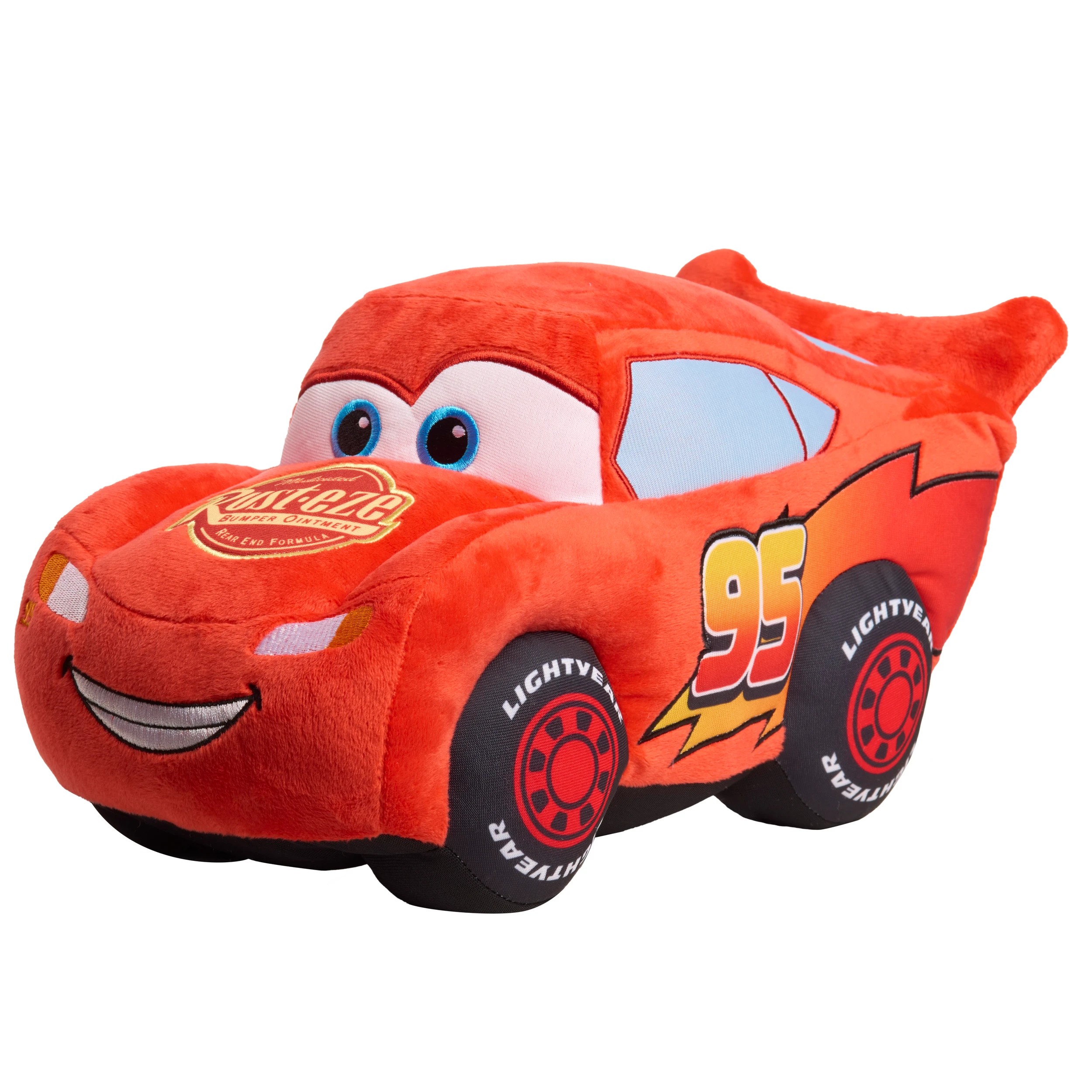 1 Disney Pixar Cars Large Plush Lightning McQueen - Red, 1 of 5