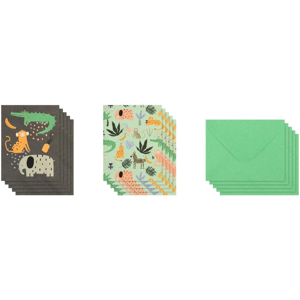 2 Otto FSC Mini Cards Jungle 10 Pack, 2 of 2