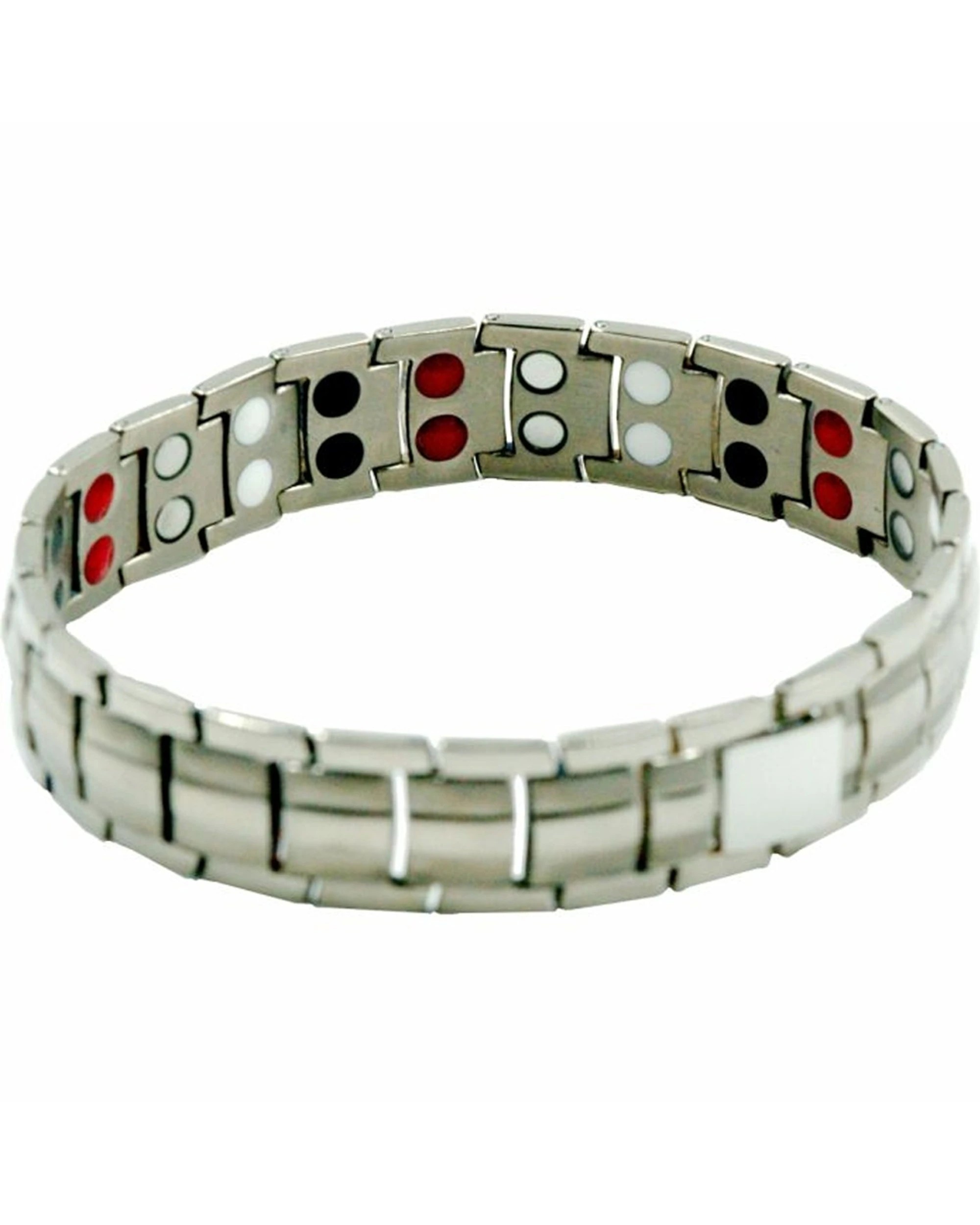 5 Activease Dick Wicks Titanium 4 Health Elements Bracelet One Size - Silver - Silver, 5 of 6