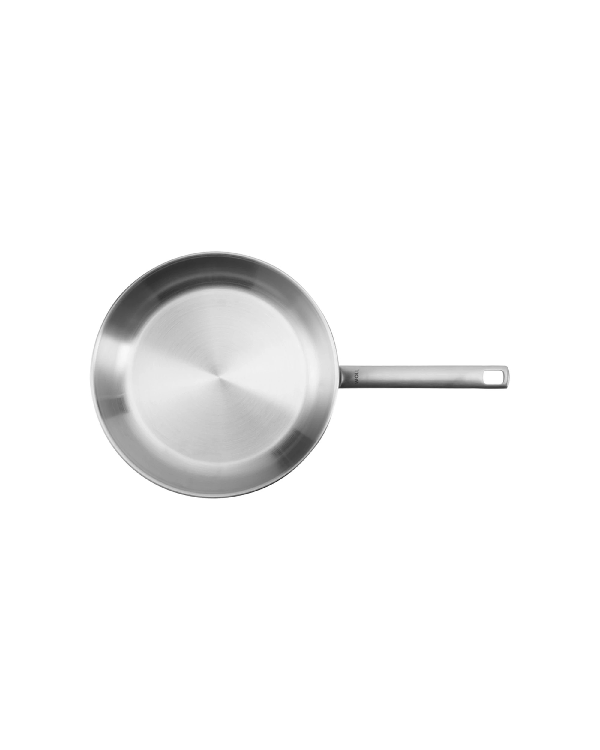 2 Woll Steel Frypan 28cm Premium 18/10 Stainless Steel - Silver, 2 of 3