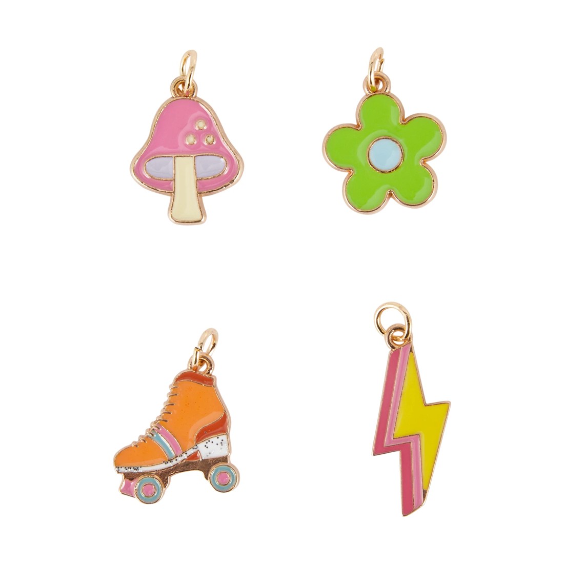 2 4 Piece Jewellery Making Charm - Retro, 2 of 2