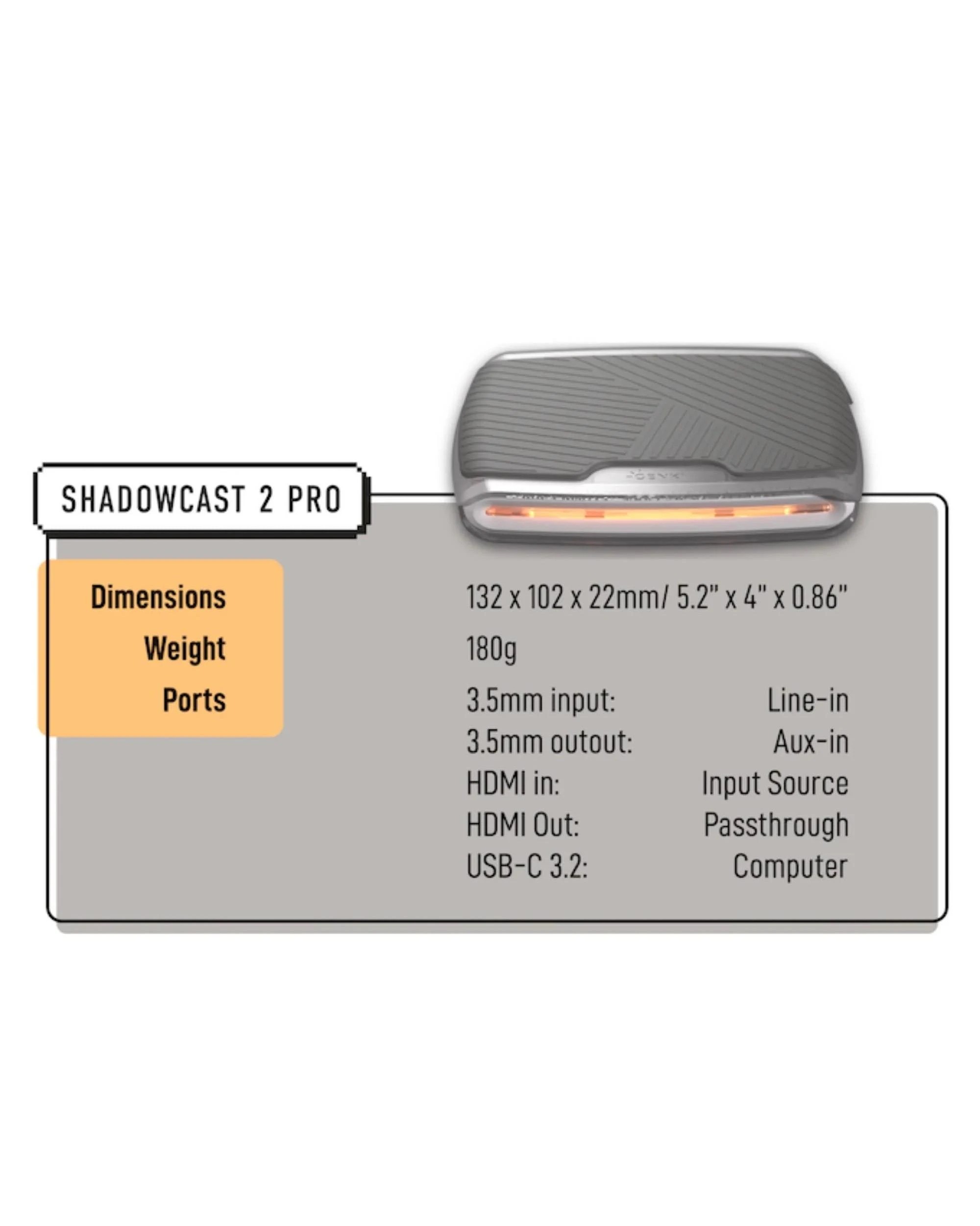 3 GENKI ShadowCast 2 Pro: Capture Card, 3 of 5