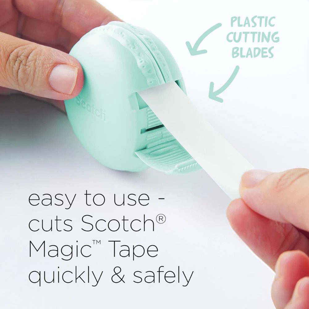 1 Scotch Magic 810 Tape Macaron Refills 18mm x 10m 2 Pk, 1 of 2