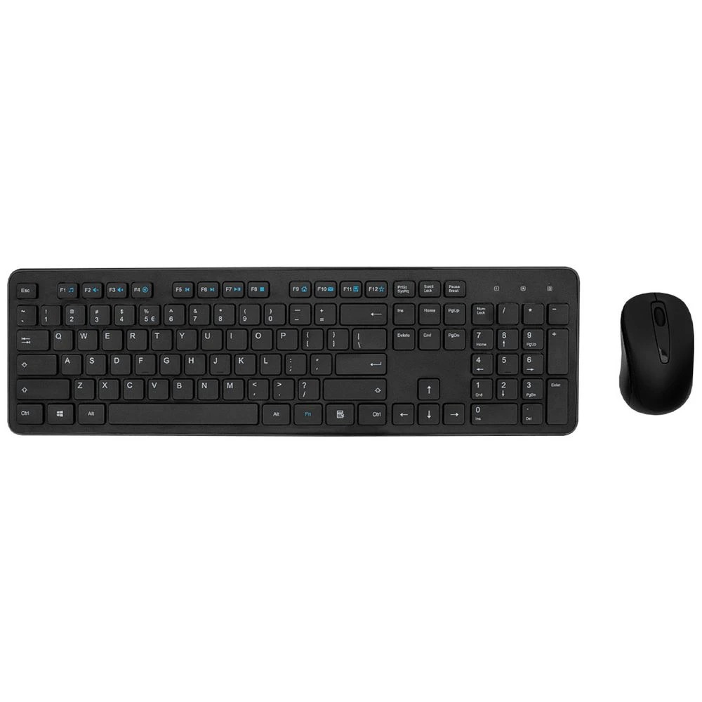 1 Keji Wireless Keyboard and Mouse Combo, 1 of 8