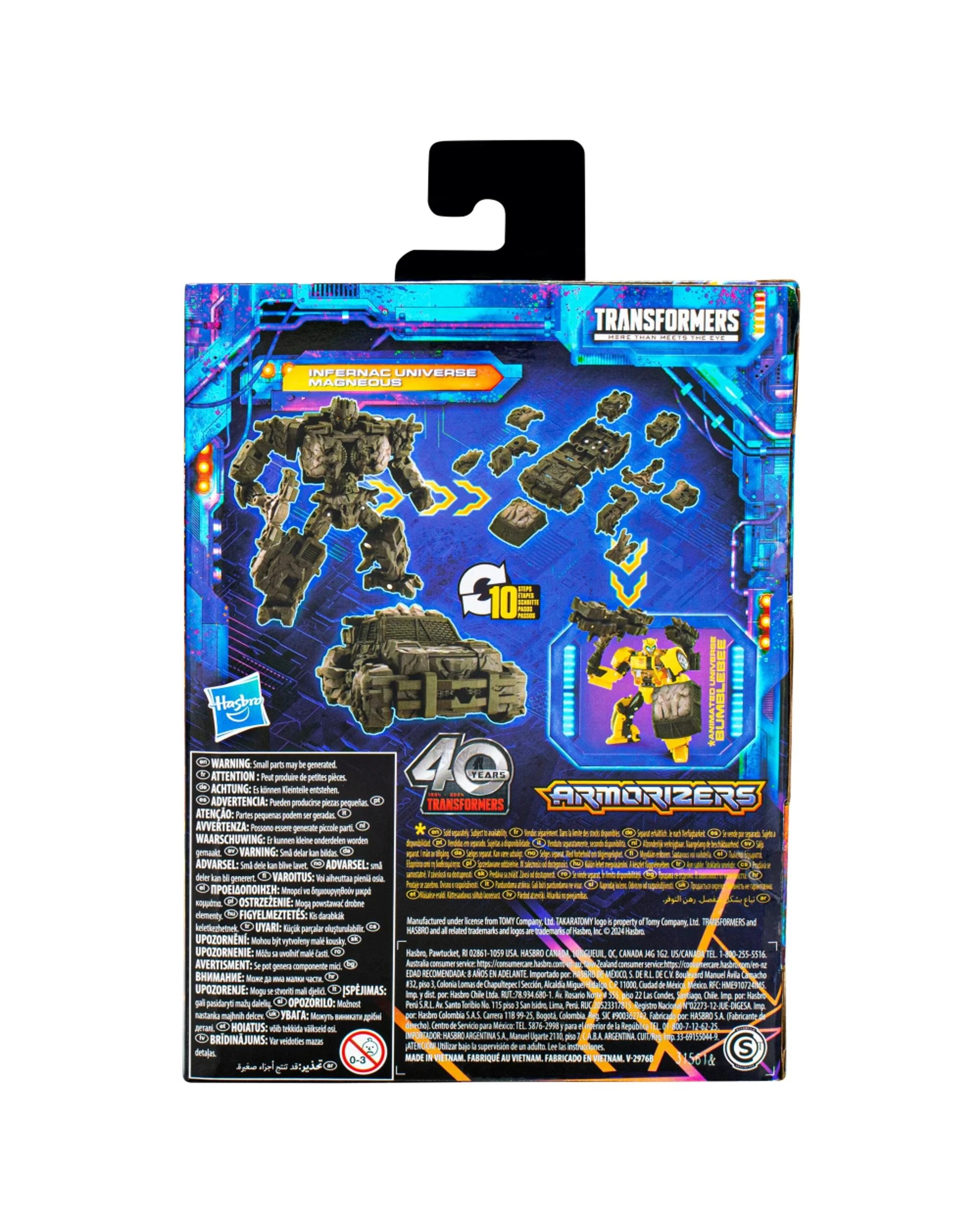 4 Transformers Legacy United Infernac Universe Magneous Deluxe Class Action Figure, 4 of 4