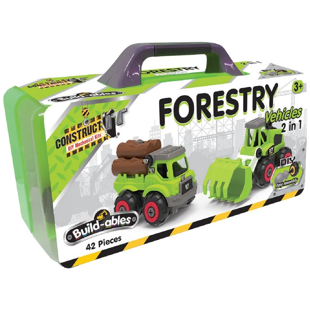 1 Construct It Build-ables 2-in-1 Forestry Set, 1 of 7
